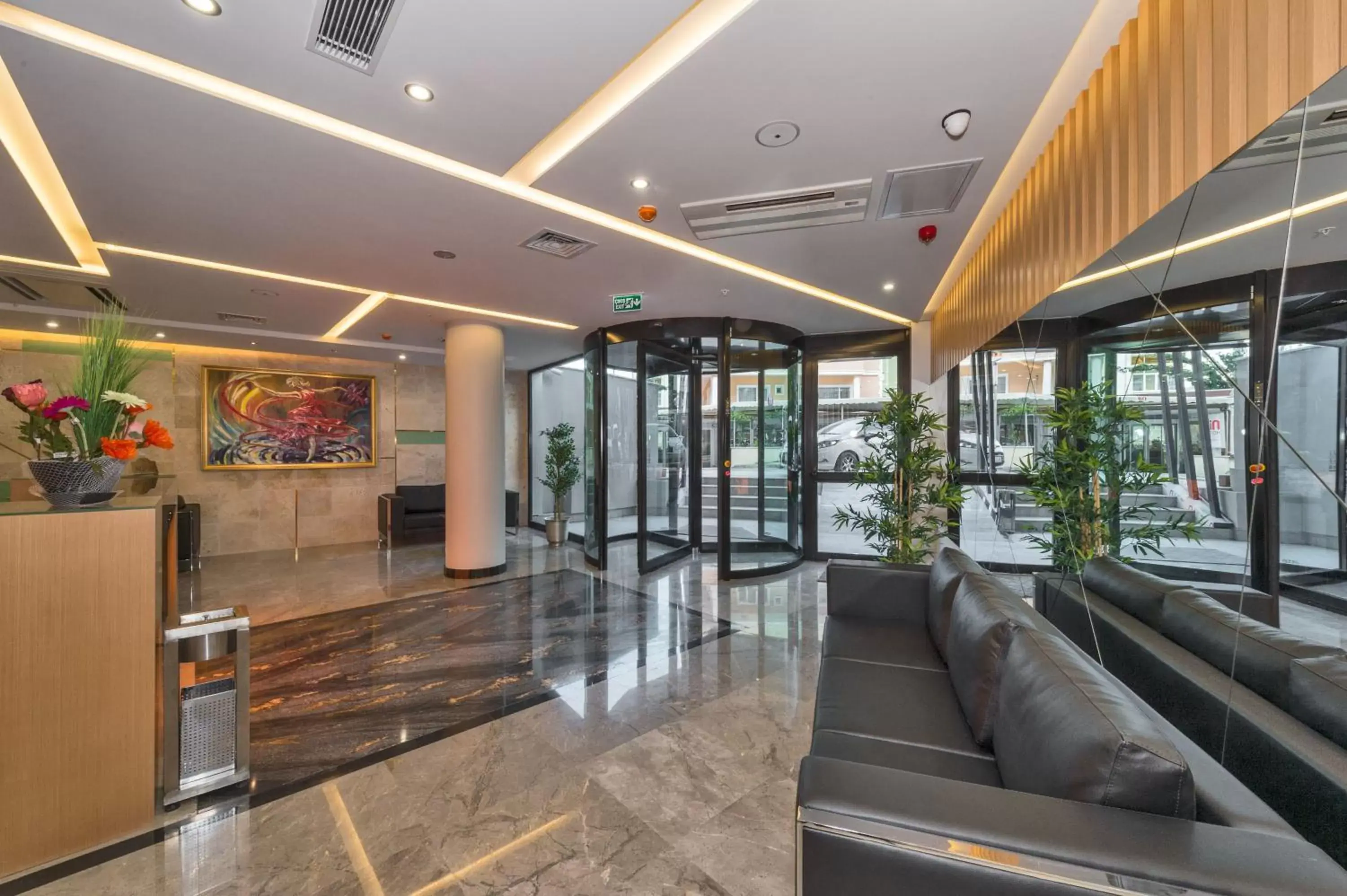 Lobby or reception, Lobby/Reception in Hotel Boursier 1 & Spa