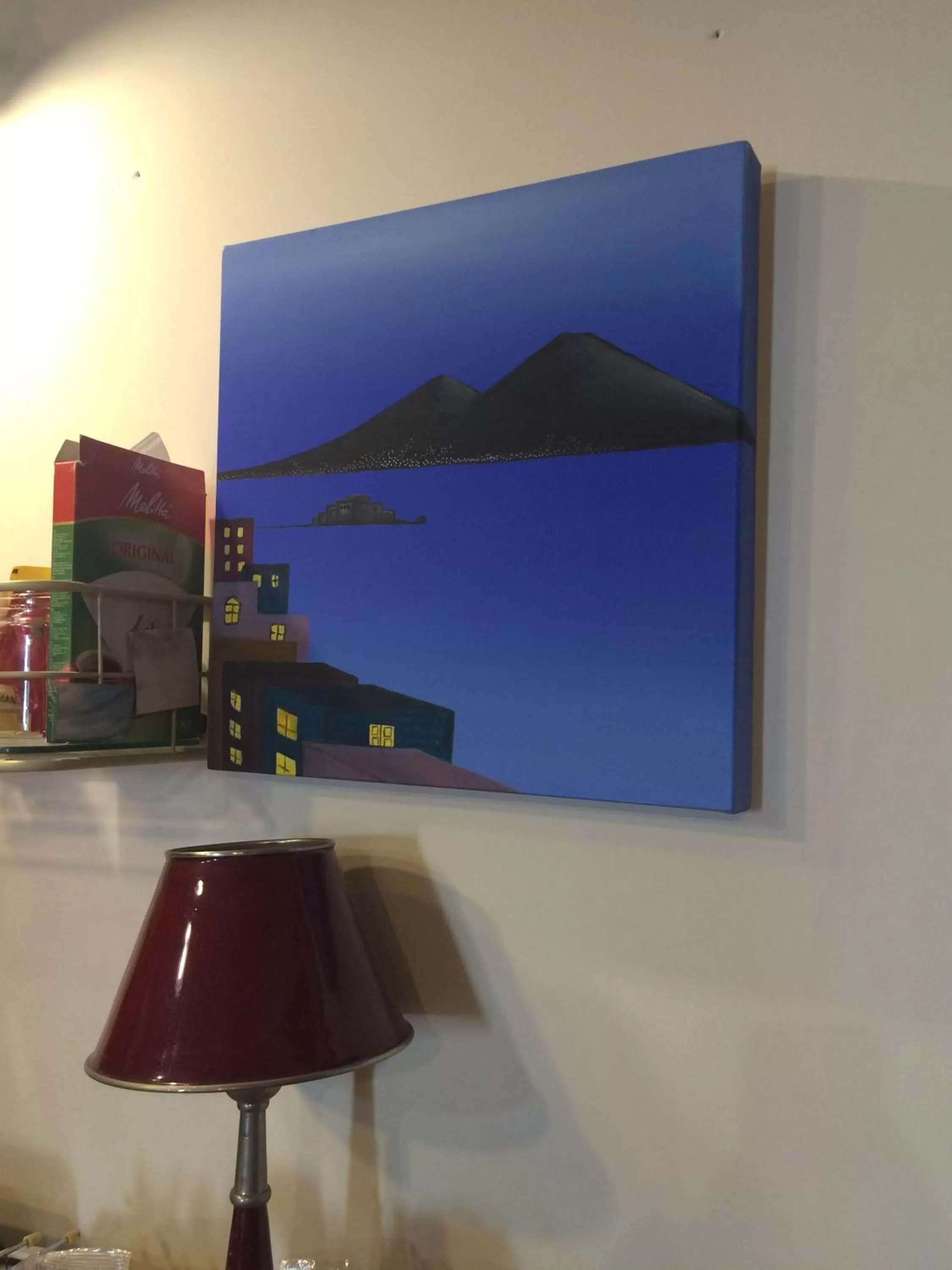 Living room, TV/Entertainment Center in B&B Casamiranapoli