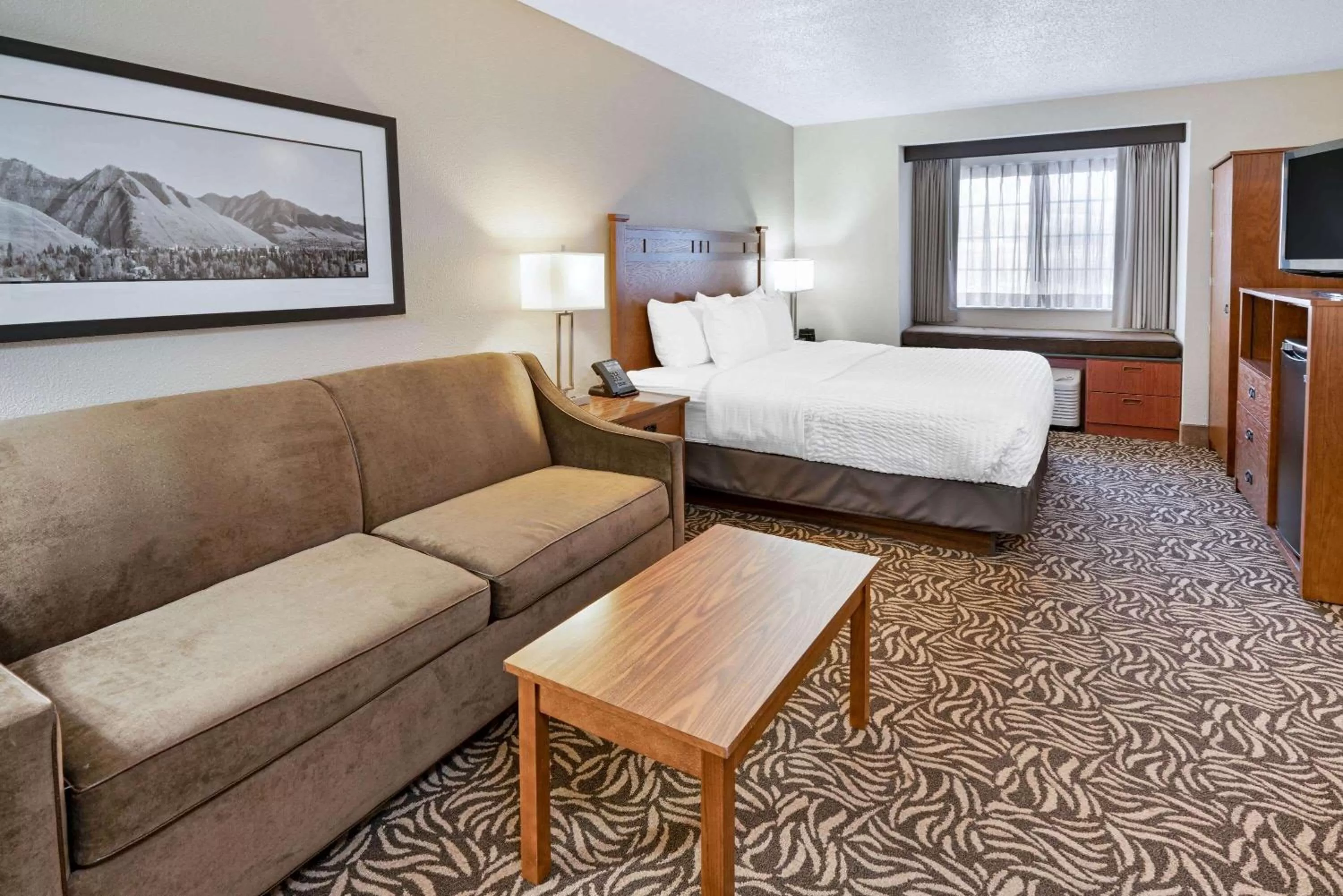 Photo of the whole room, Bed in La Quinta Inn by Wyndham Missoula