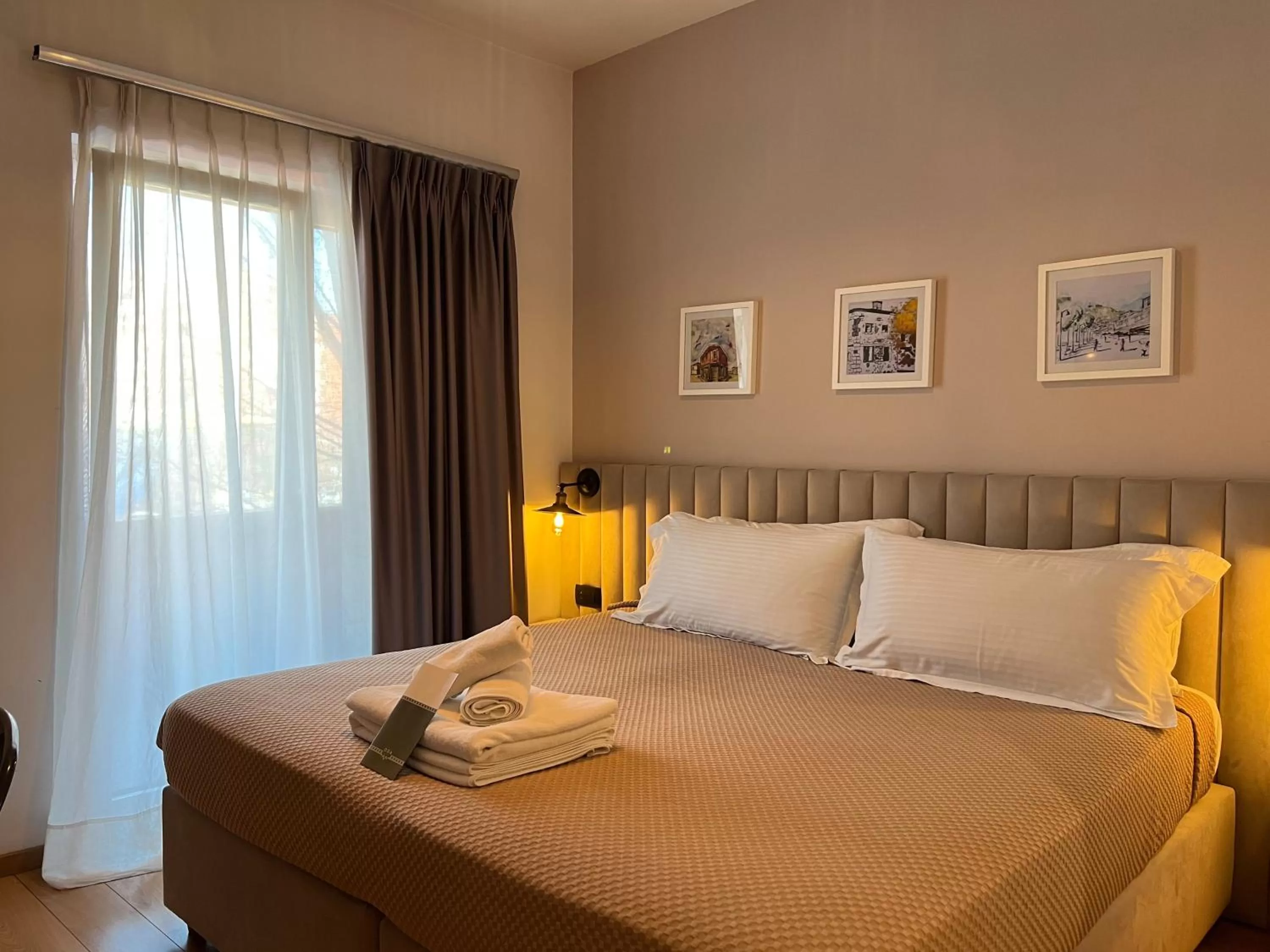 Bedroom, Bed in Oda Hotel Tirana