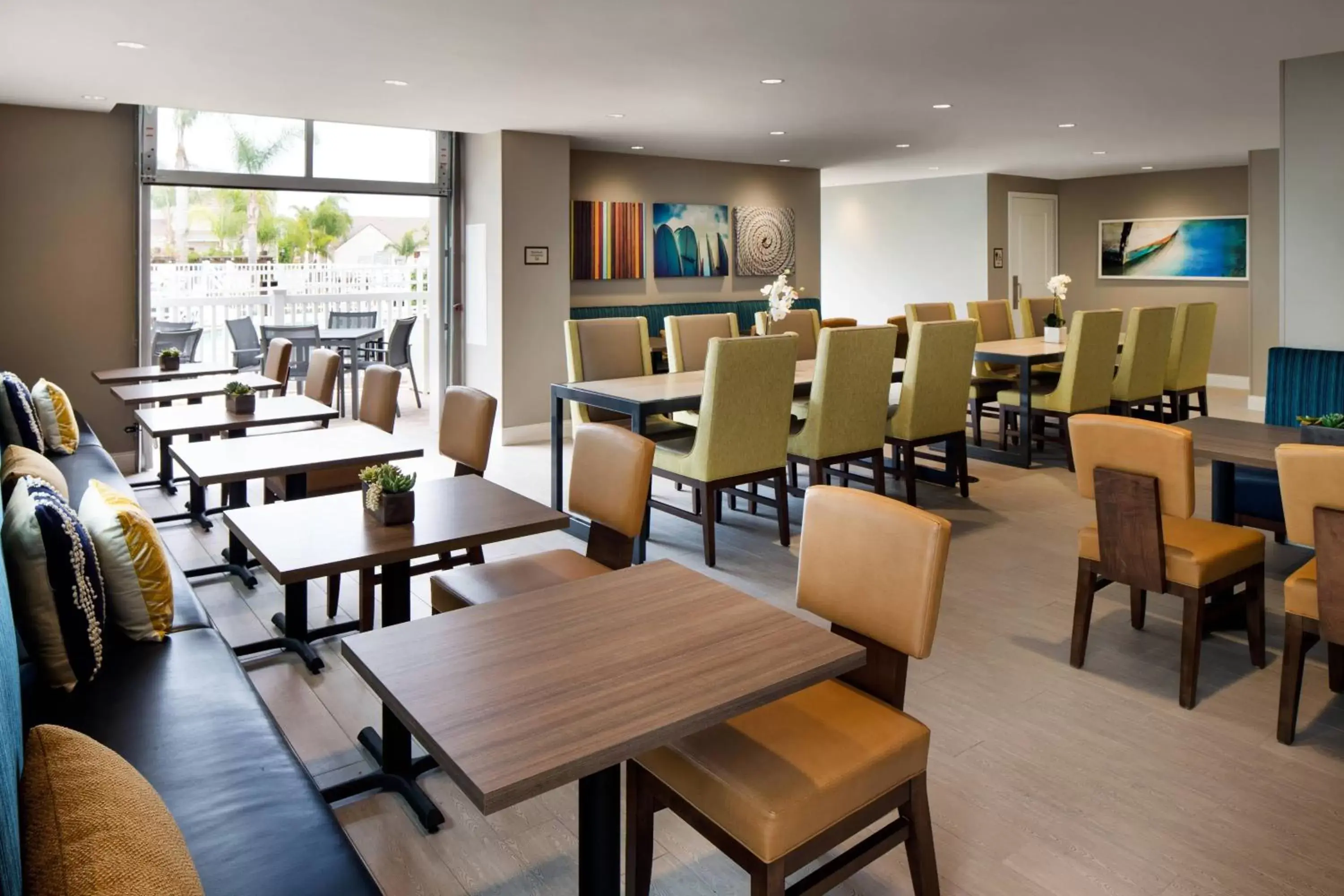 Lobby or reception, Restaurant/Places to Eat in Residence Inn Los Angeles Torrance/Redondo Beach