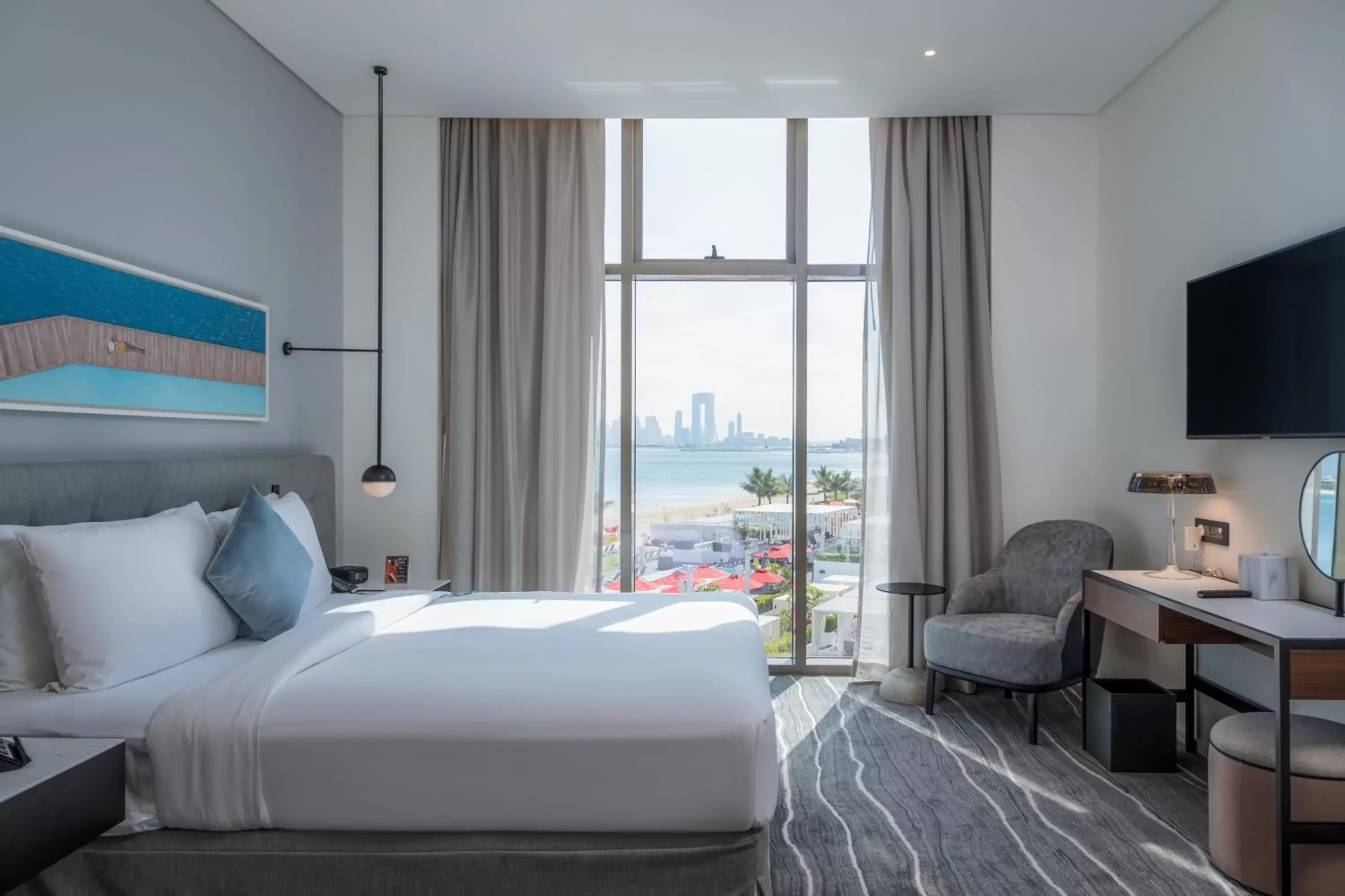 Bedroom in Th8 Palm Dubai Beach Resort Vignette Collection, an IHG hotel