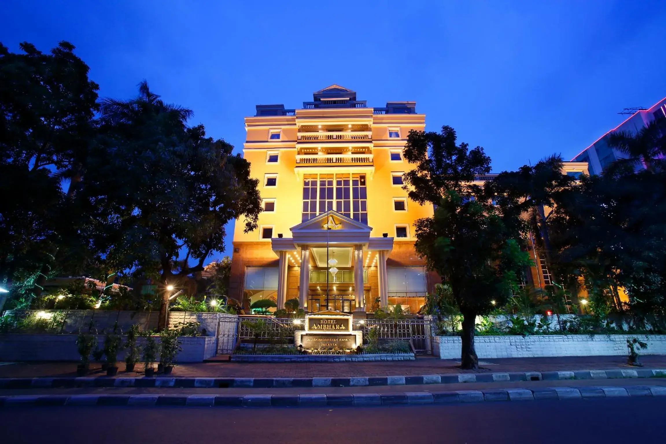 Facade/entrance, Property Building in Ambhara Hotel