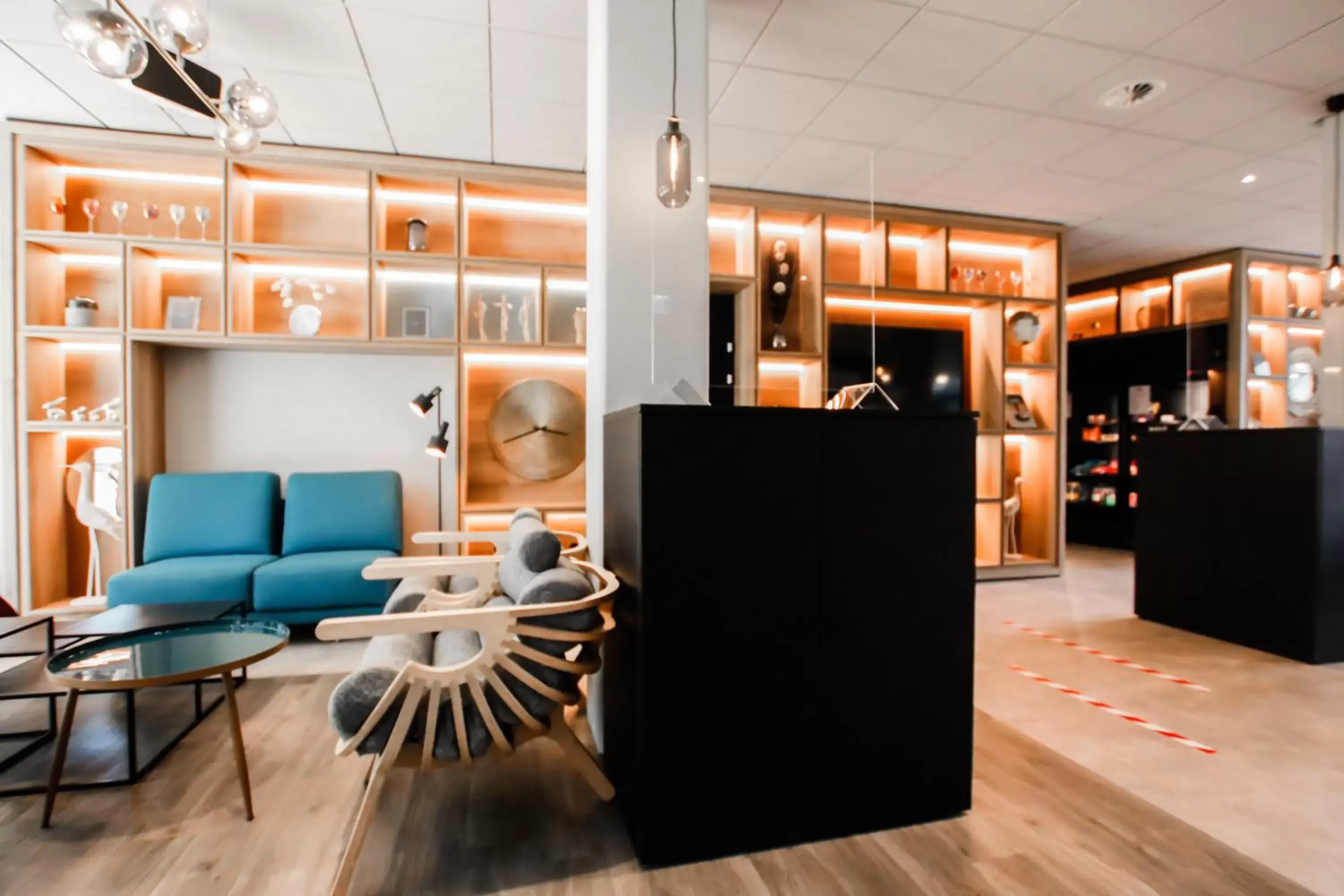 Lobby or reception in ibis budget Lugano Paradiso Lobby or reception in ibis budget Lugano Paradiso