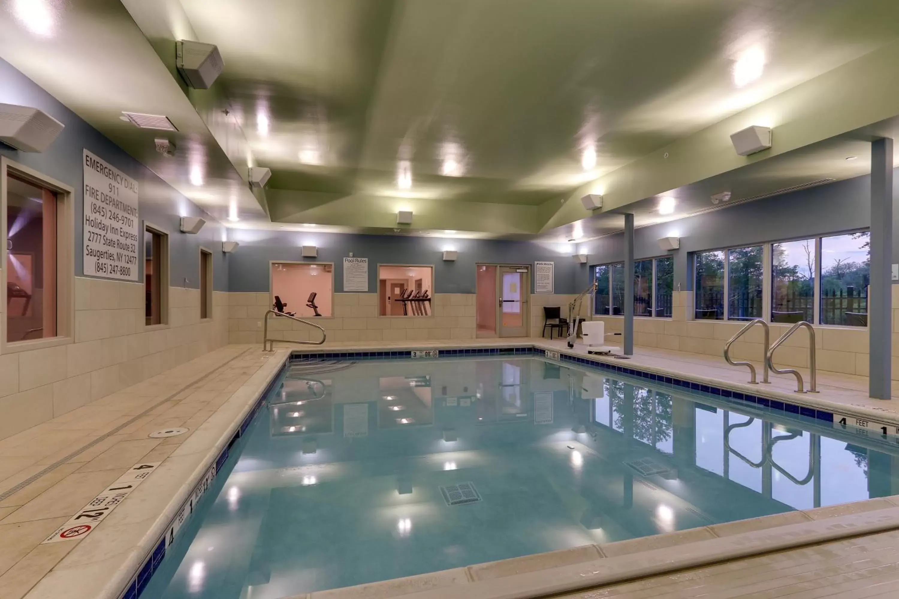 Swimming Pool in Holiday Inn Express & Suites - Saugerties - Hudson Valley, an IHG Hotel