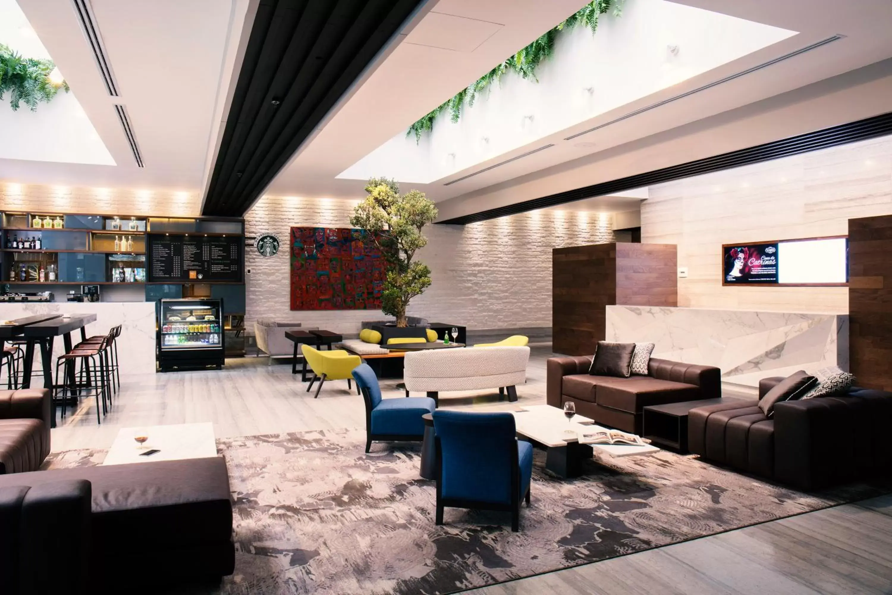Lobby or reception in Krystal Grand Suites Insurgentes