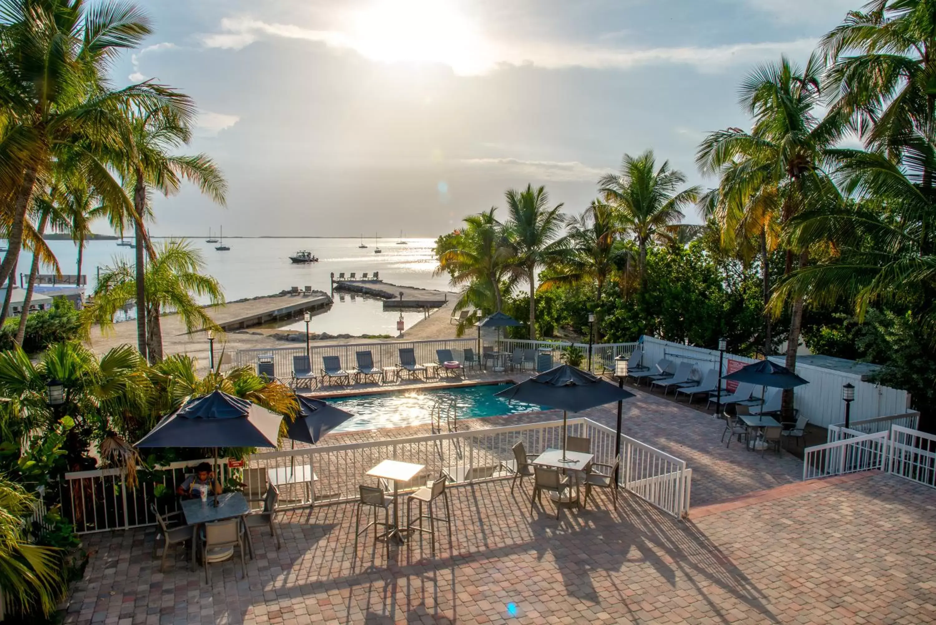 Swimming Pool in Bayside Inn Key Largo