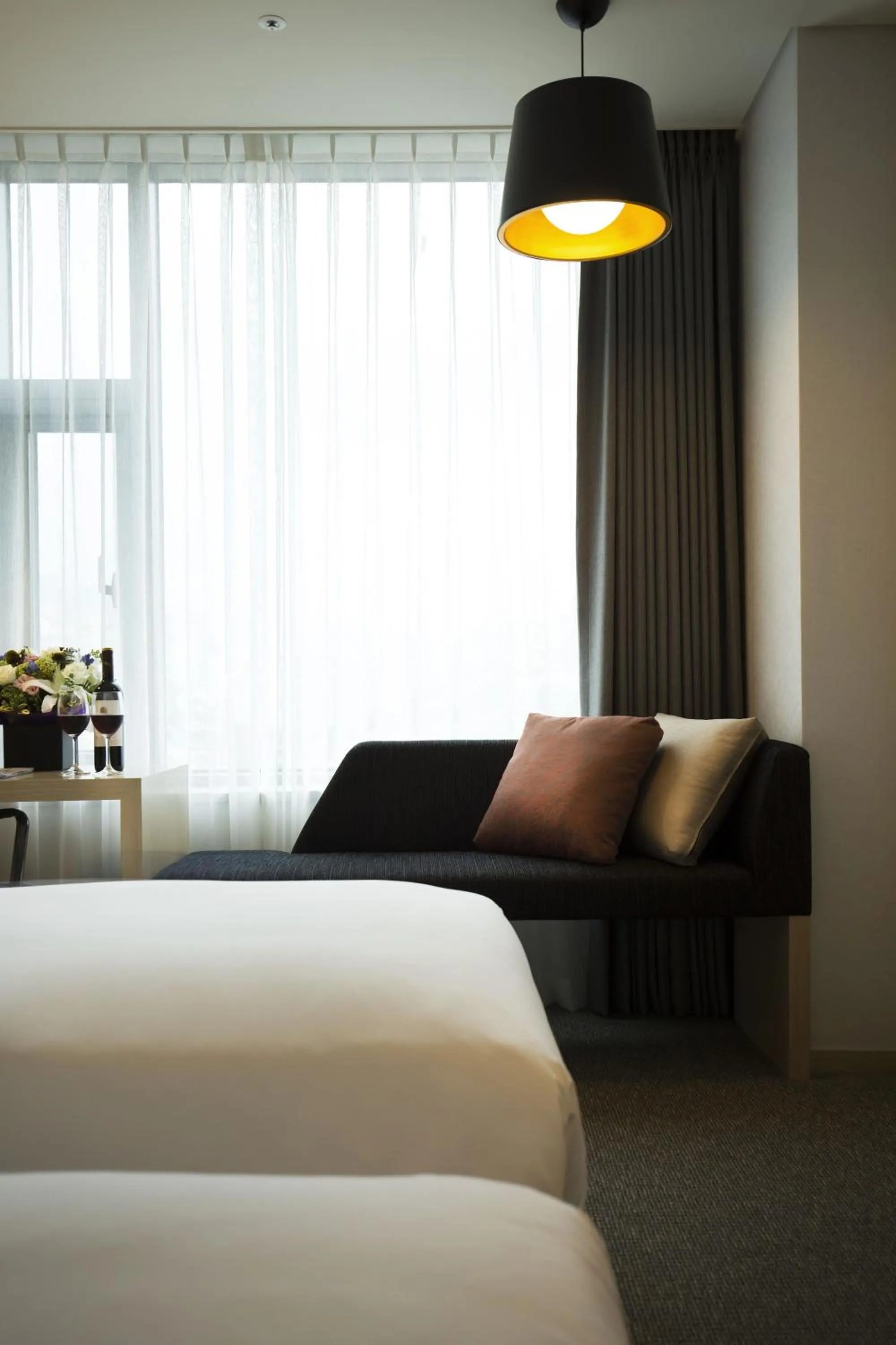 Seating area, Bed in Arirang Hill Hotel Dongdaemun