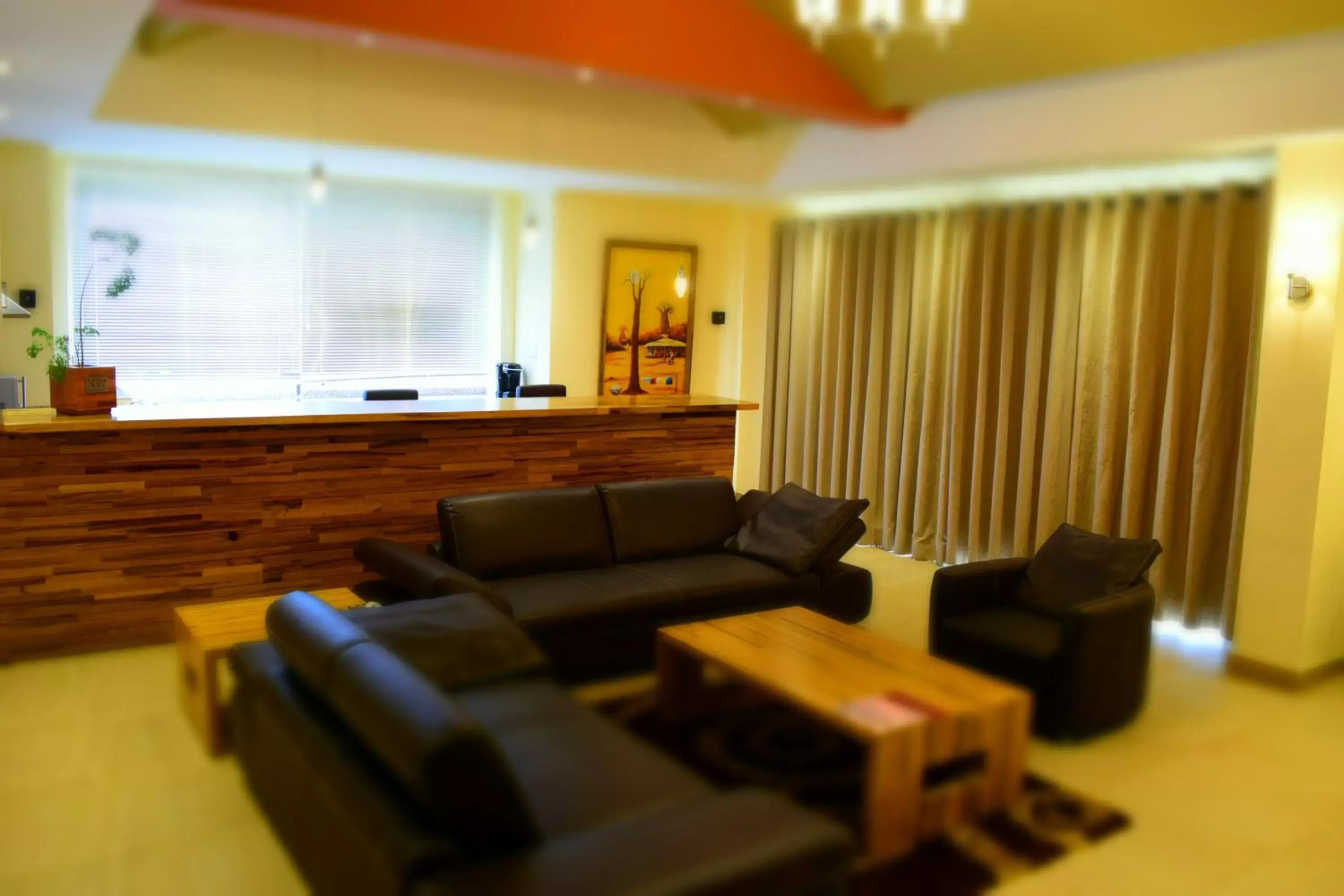 Seating Area in Roots Apartment Hotel