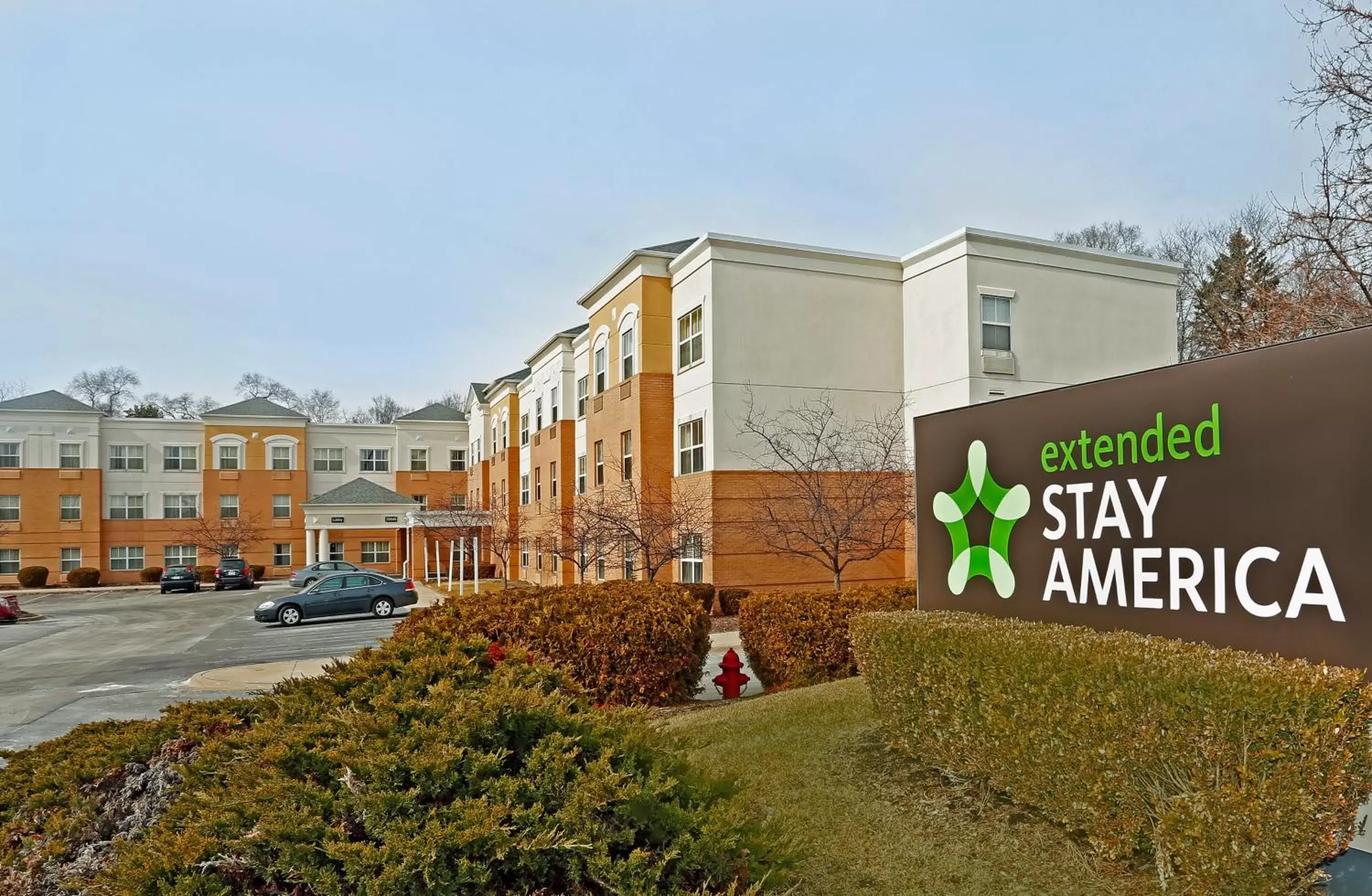 Property building in Extended Stay America Suites - Detroit - Novi - Orchard Hill Place