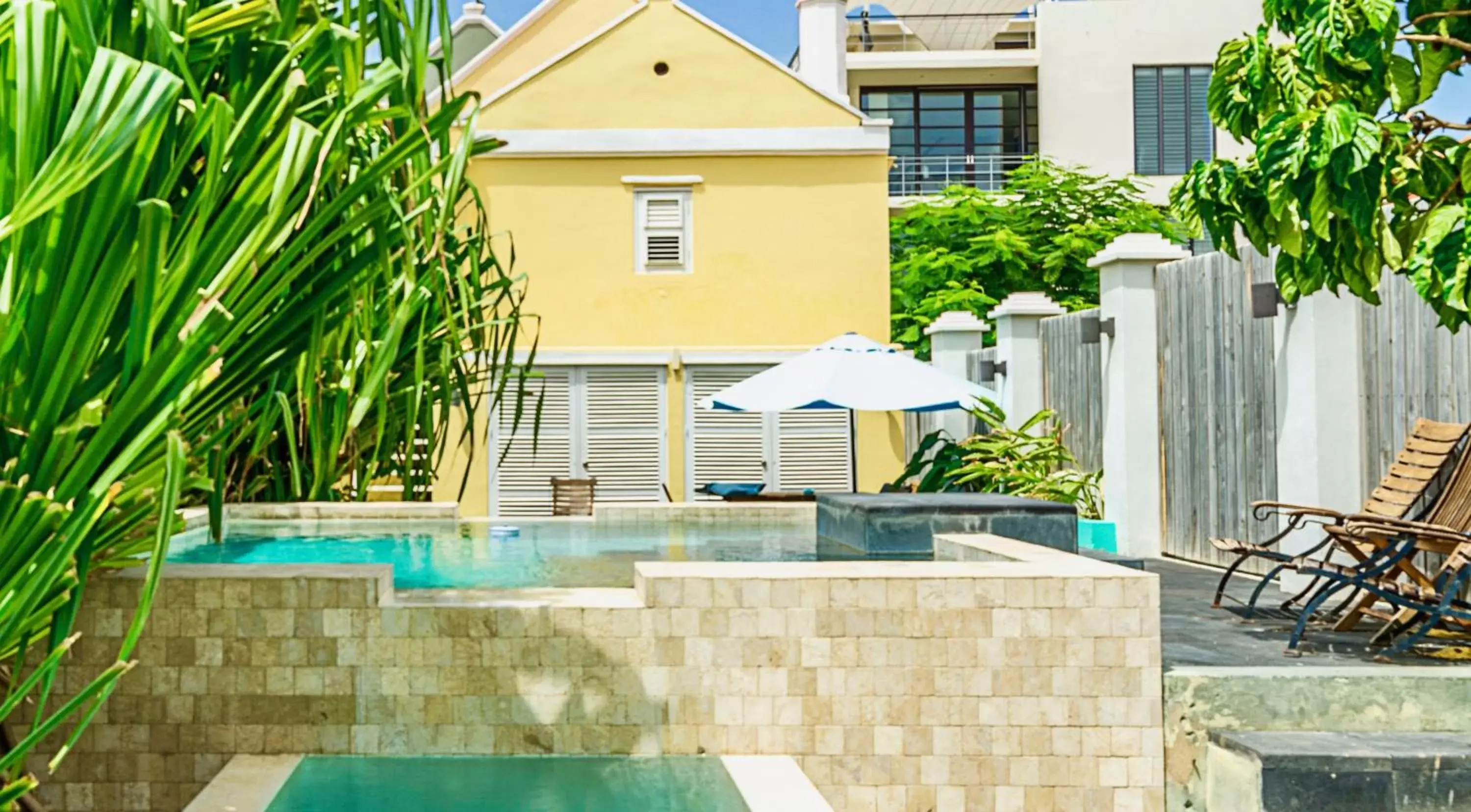 Patio, Swimming Pool in Pietermaai Boutique Hotel