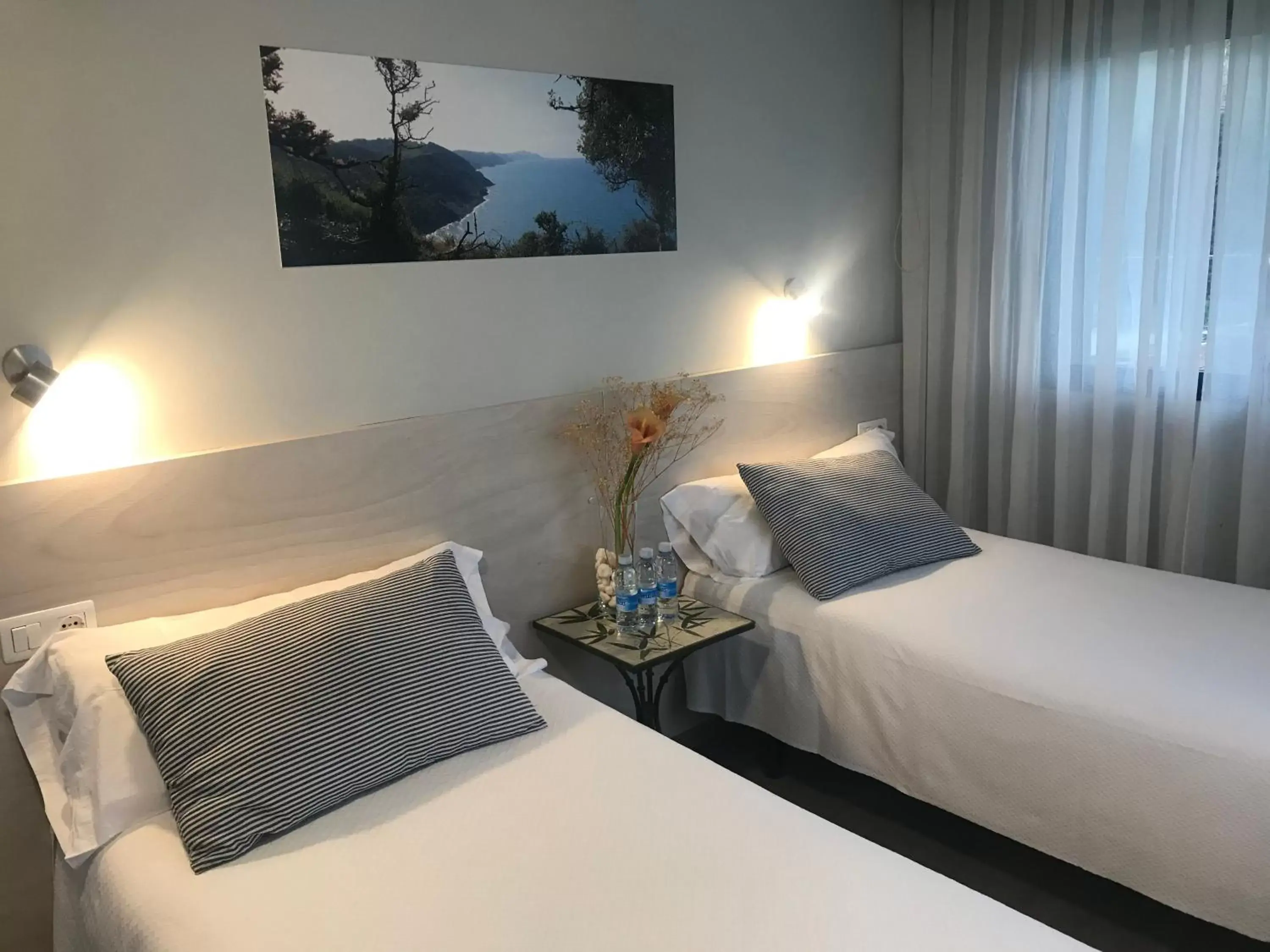 Bed in Hotel Kanala