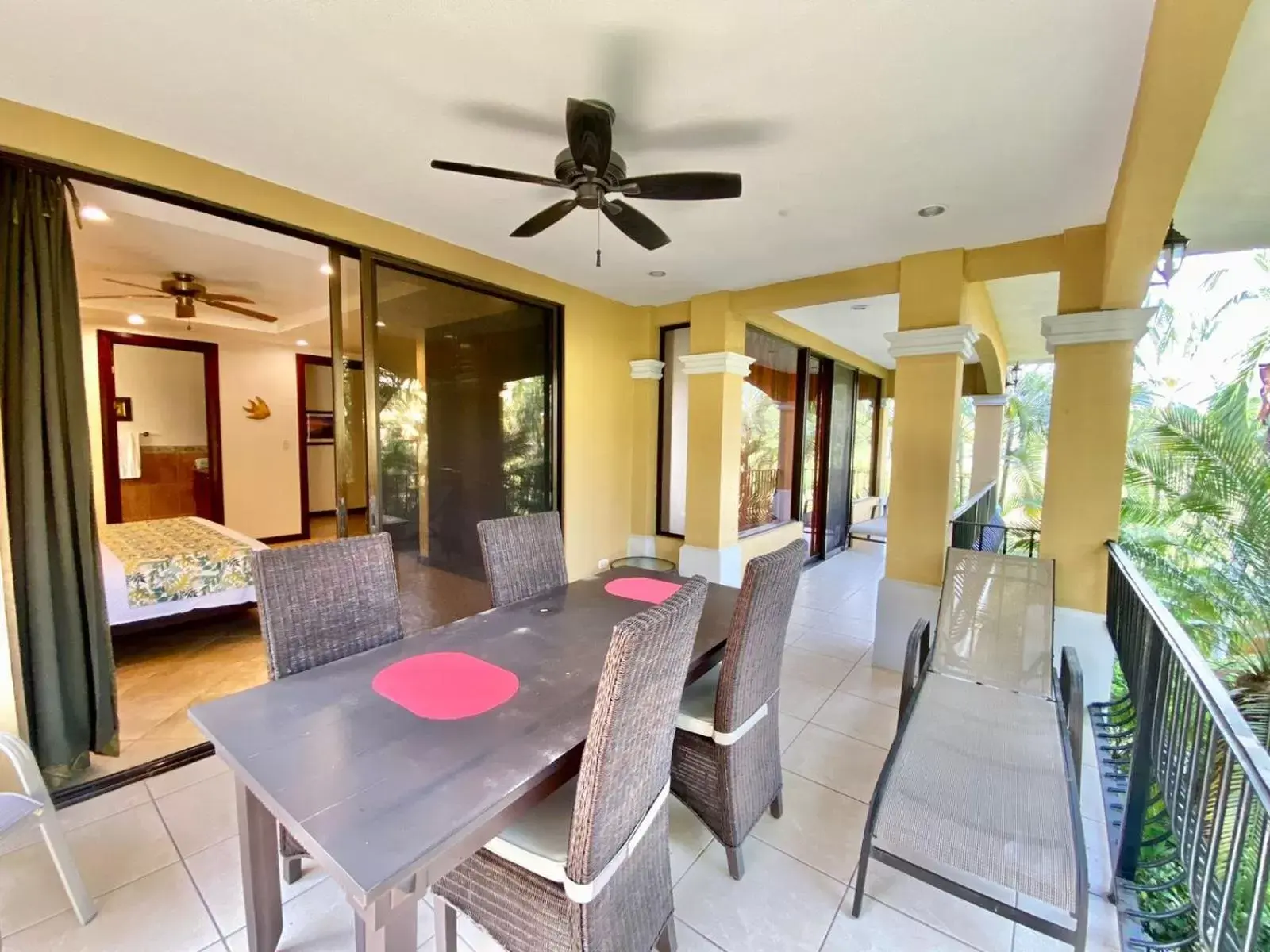 Balcony/Terrace, Dining Area in Monte Carlo Luxury Condominiums