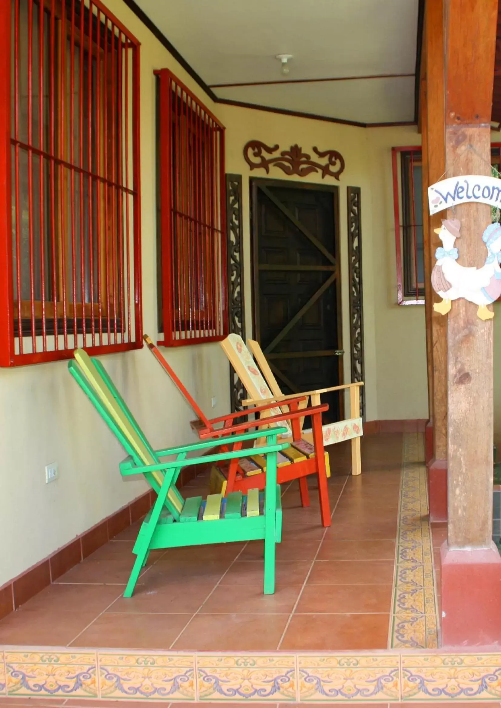 Patio in Hotel Marielos