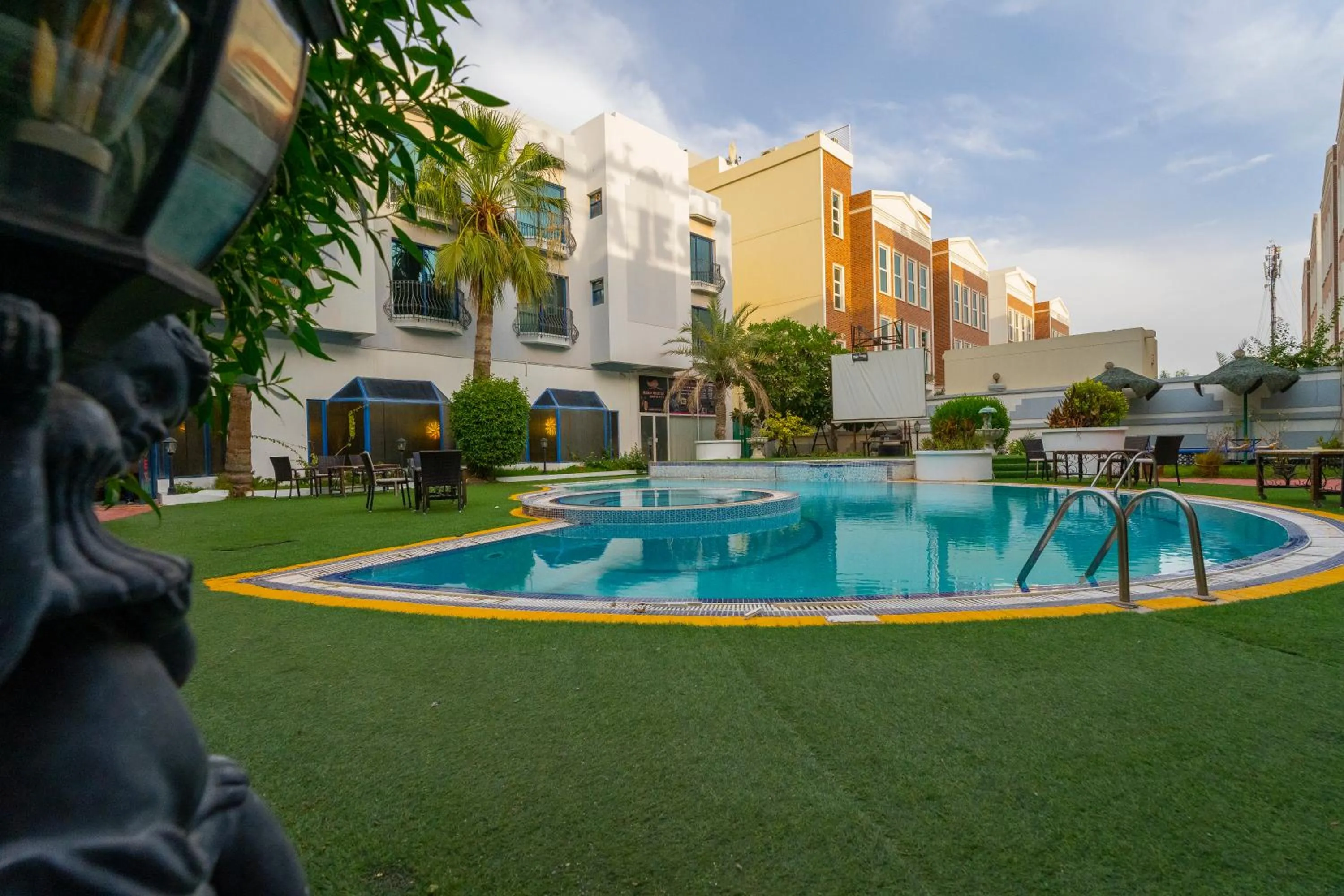 Property building in Majestic Hotel