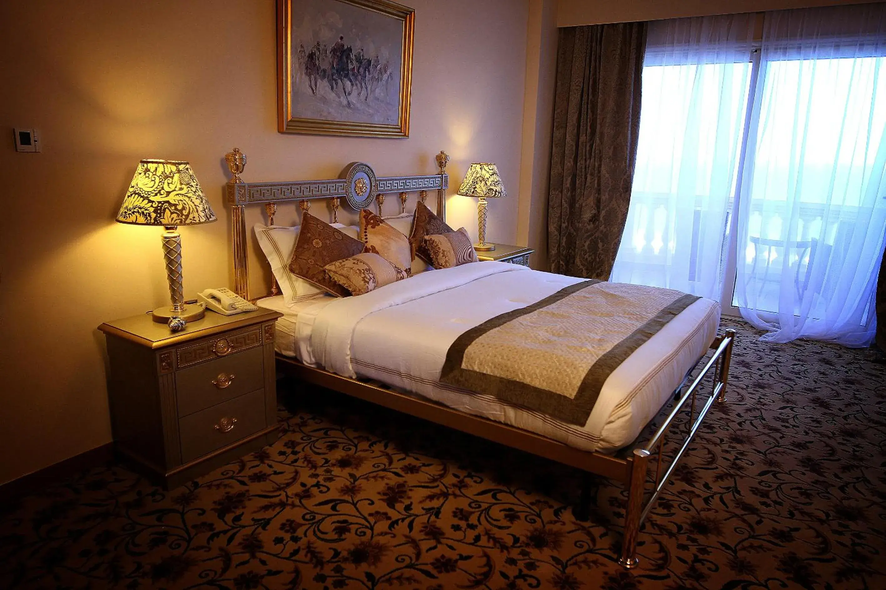 Bed in Tolip Hotel Alexandria