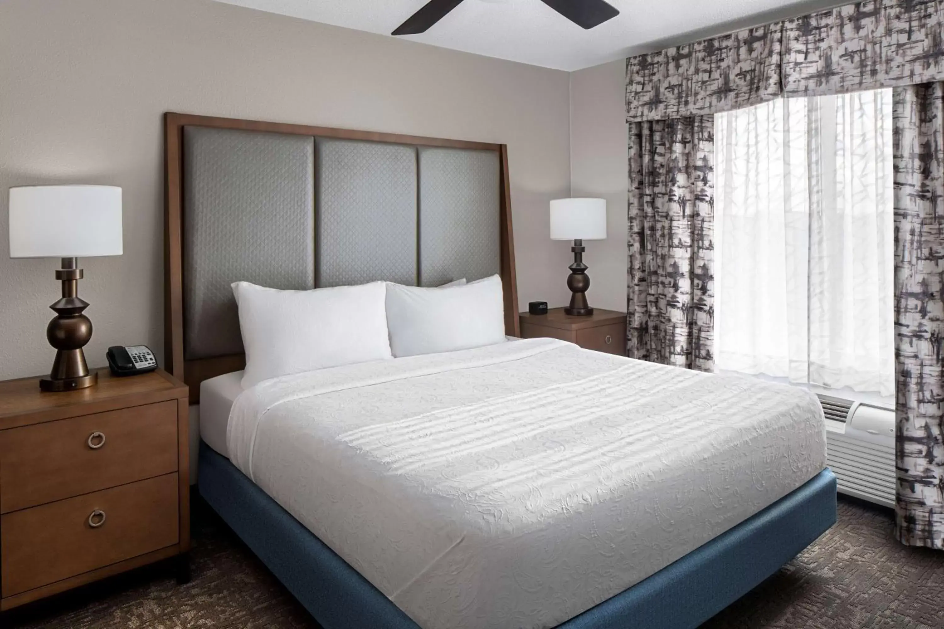 Bed in Homewood Suites by Hilton Orland Park