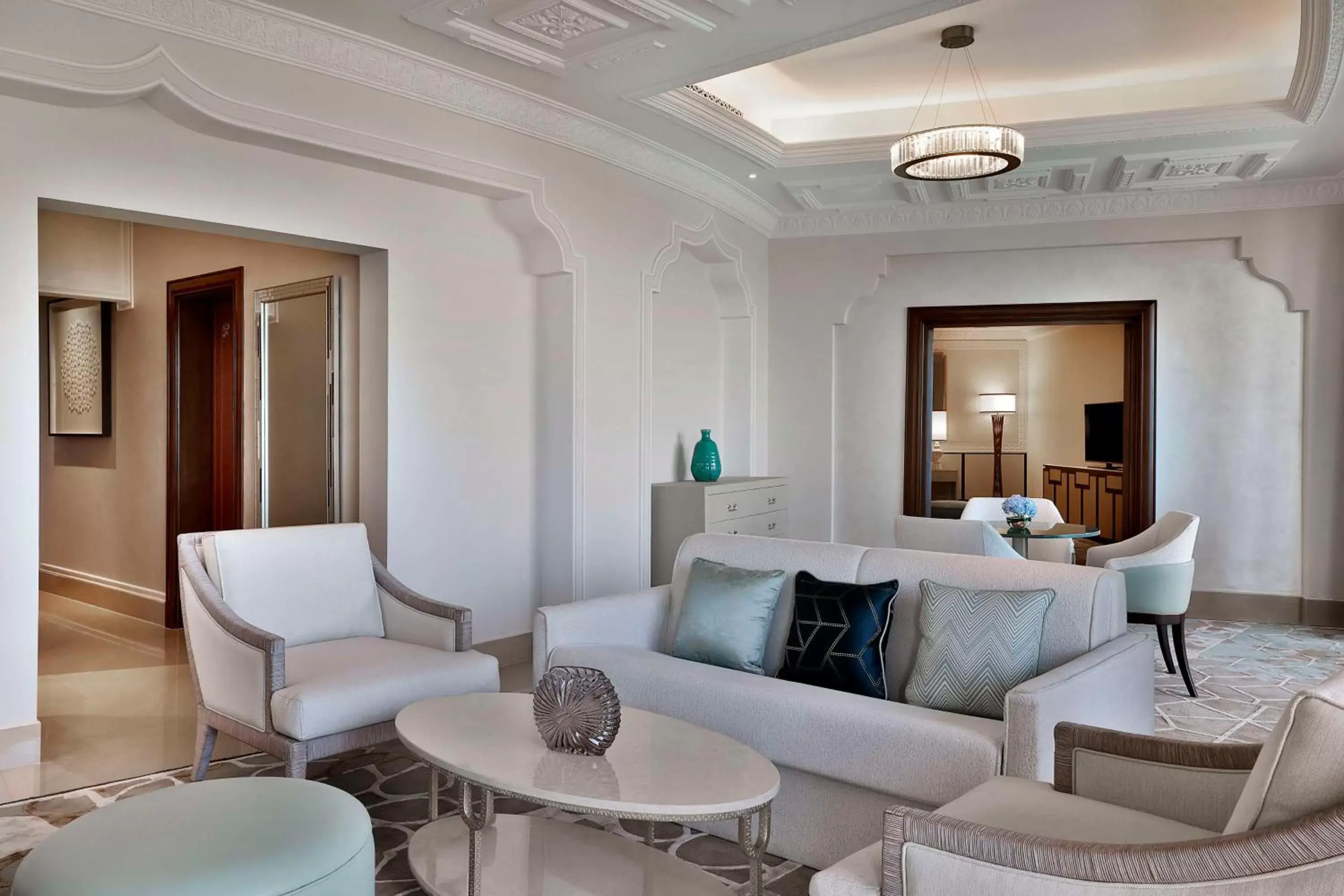 Living room, Seating Area in Waldorf Astoria Ras Al Khaimah