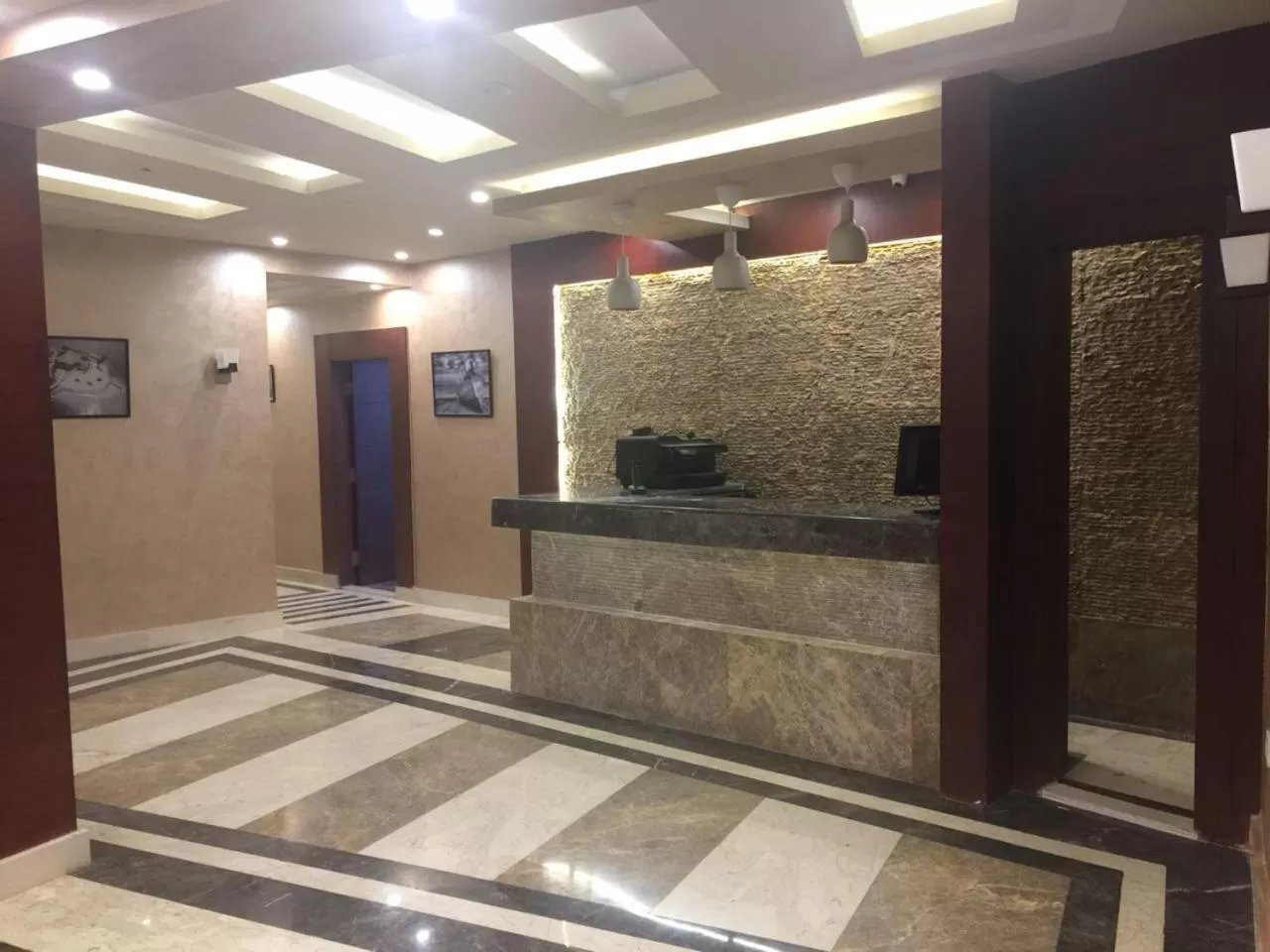 On site in Grand Palace Hotel