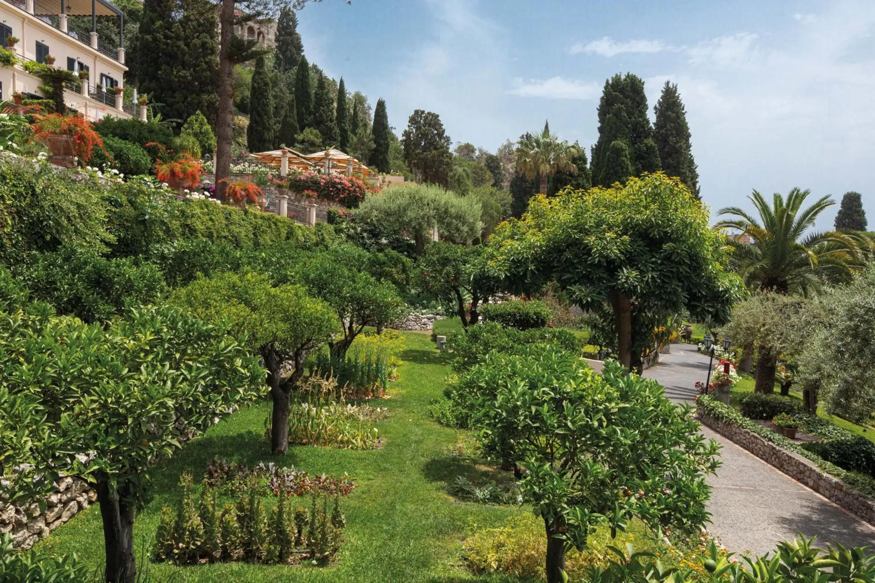 Garden in Grand Hotel Timeo, A Belmond Hotel, Taormina