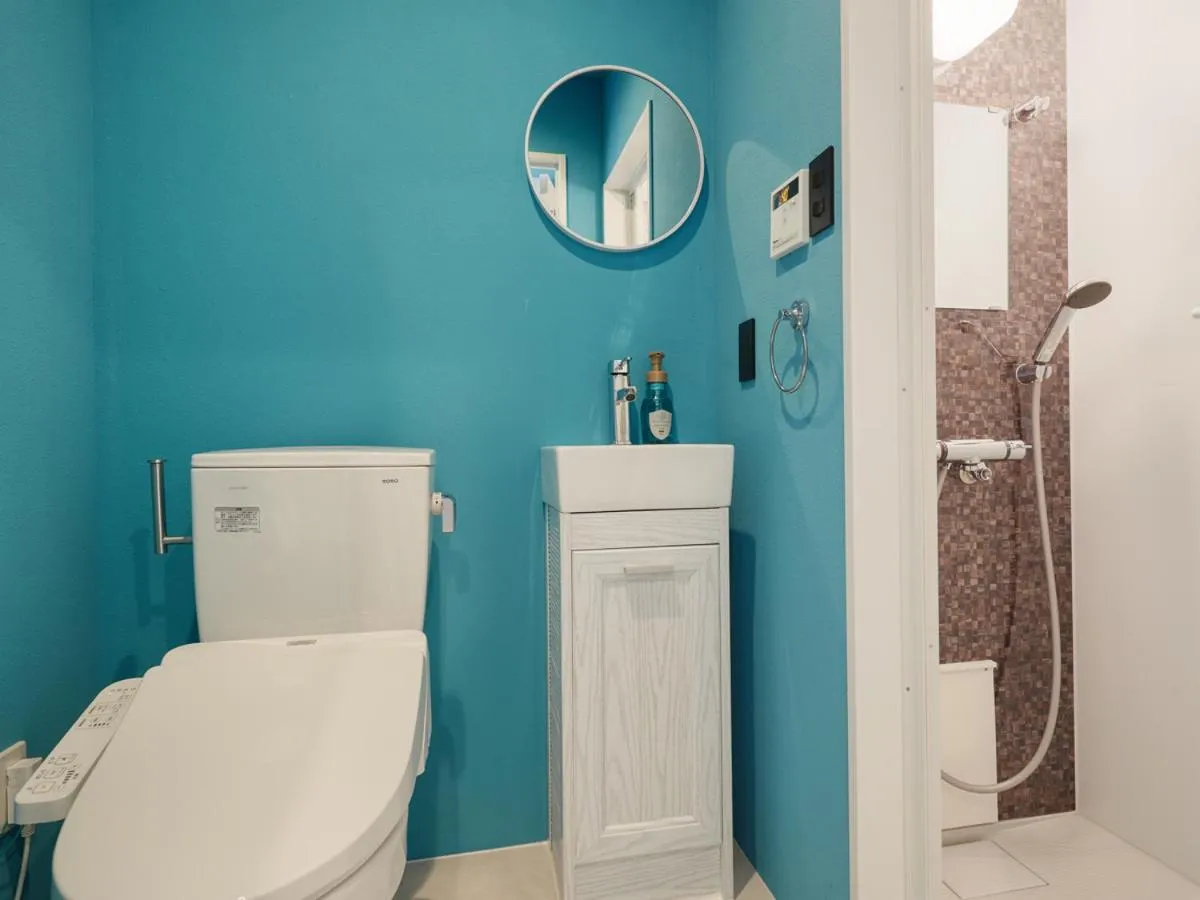 Shower in Glory island okinawa SOBE