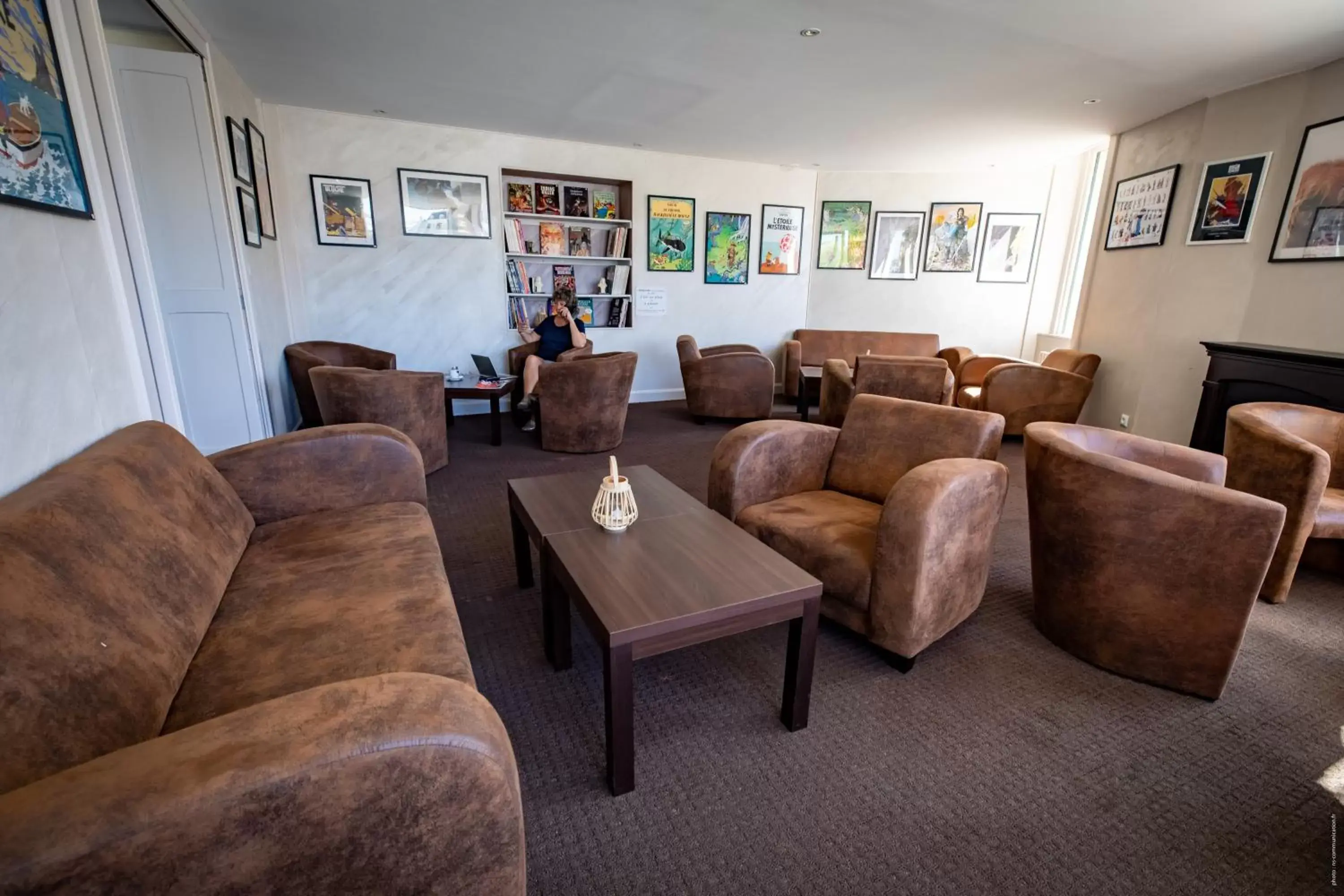 Property building, Seating Area in Hotel de la Gare