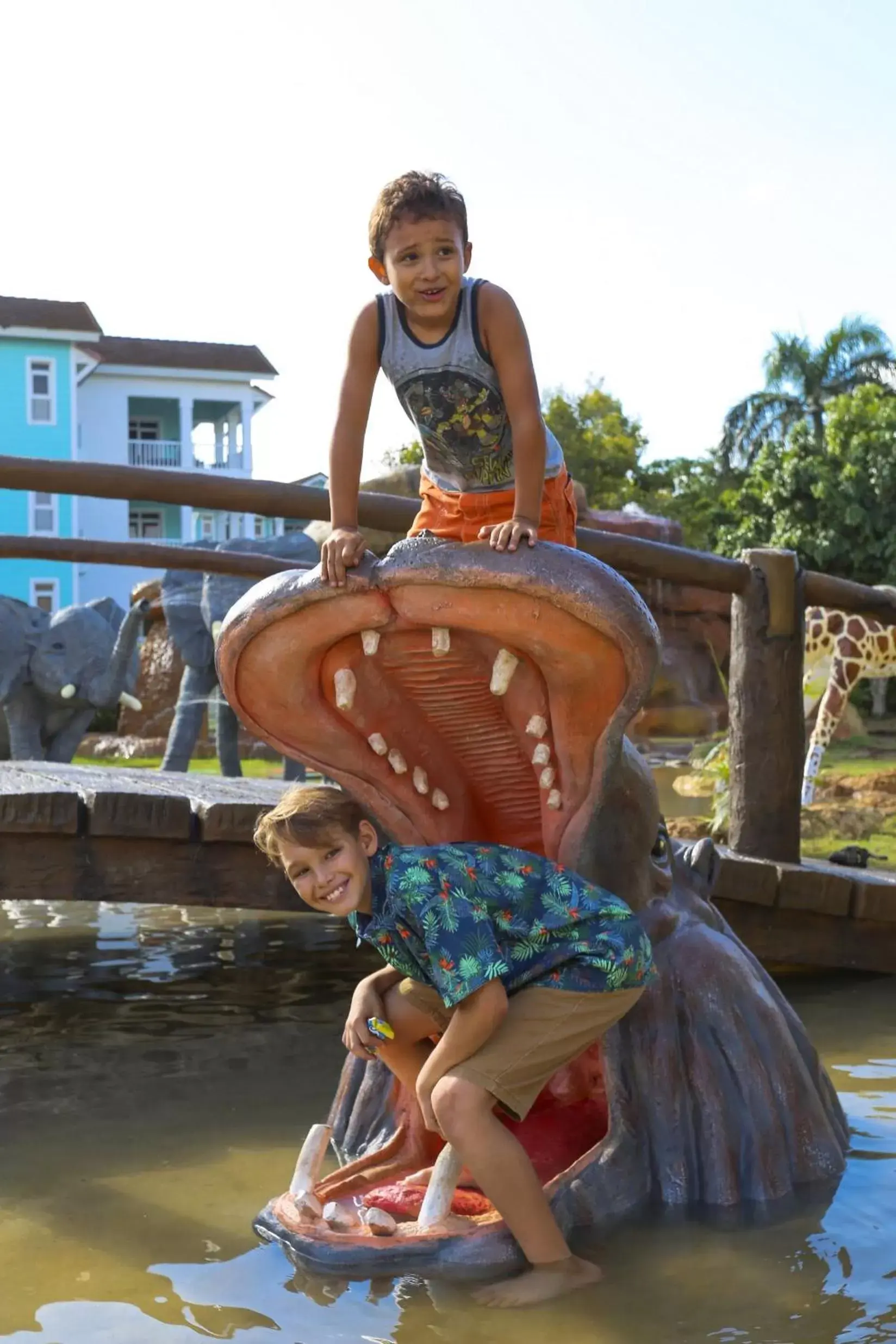 Children play ground, Children in Ocean Village Deluxe Resort & Spa