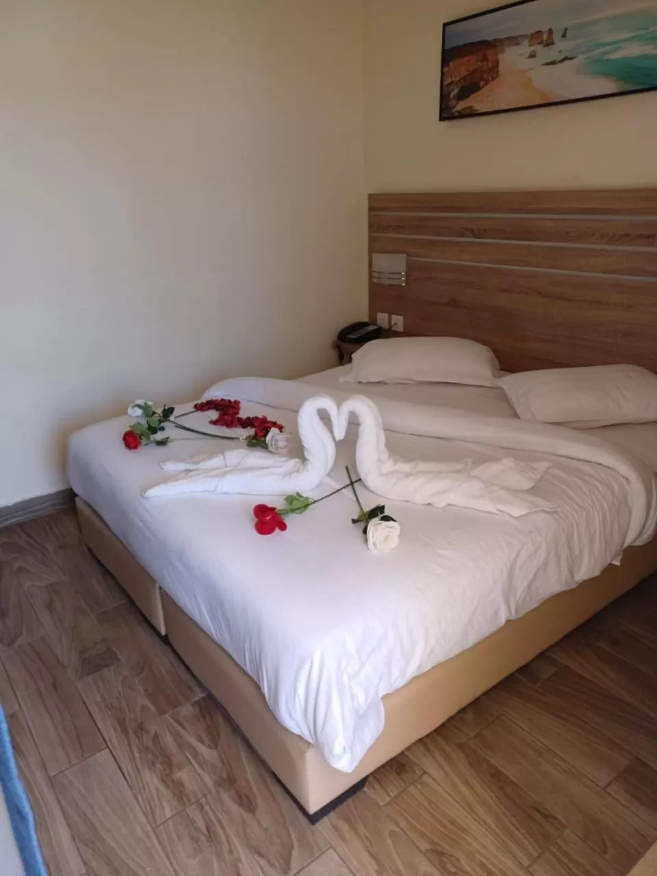 Bedroom in La Riva Hotel