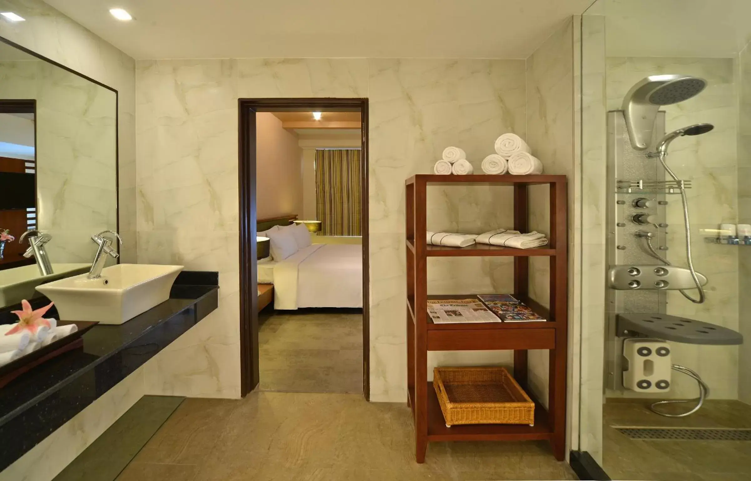 Bed, Bathroom in Park Inn By Radisson Amritsar Airport