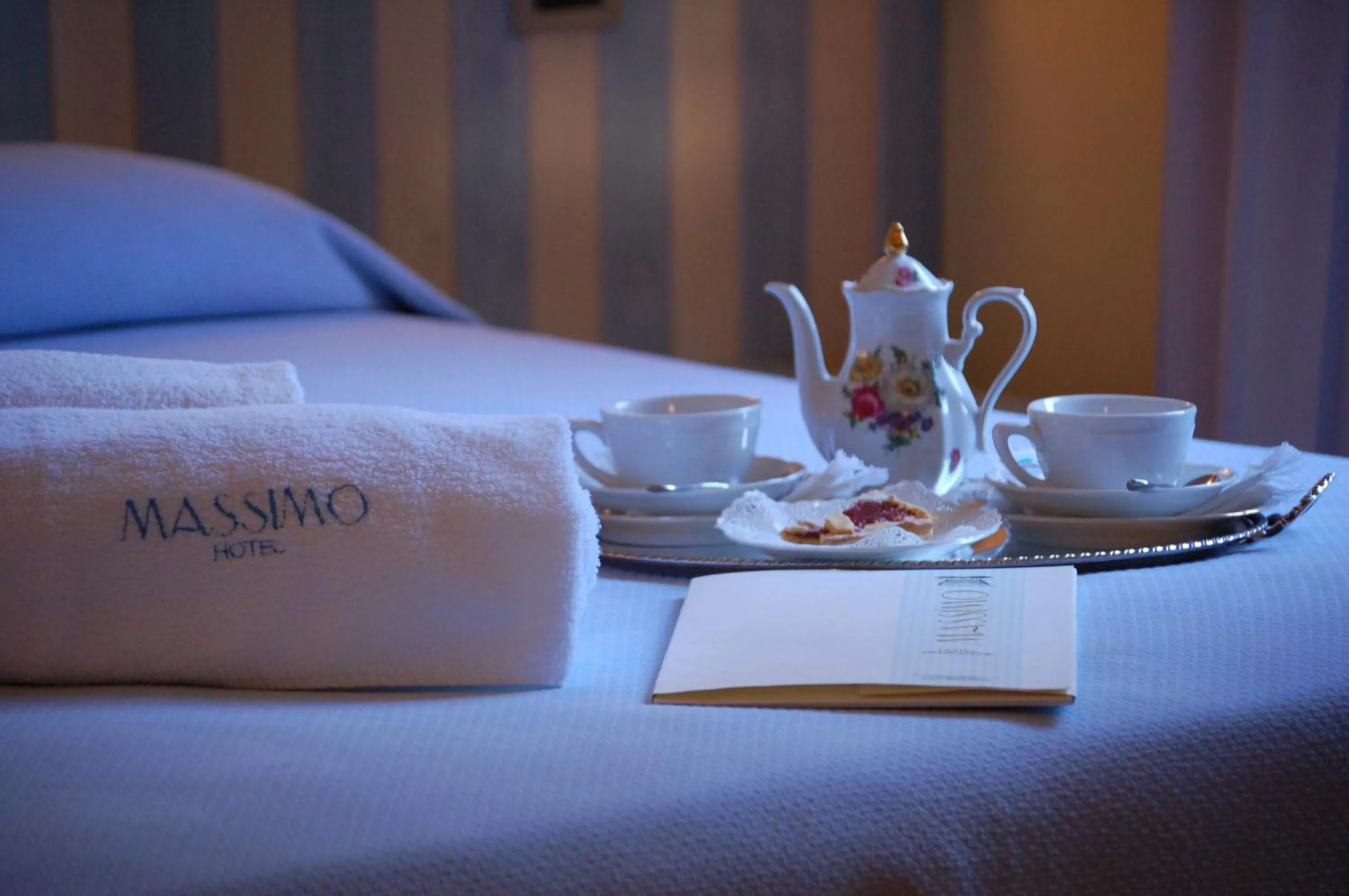 Decorative detail, Bed in Hotel Massimo