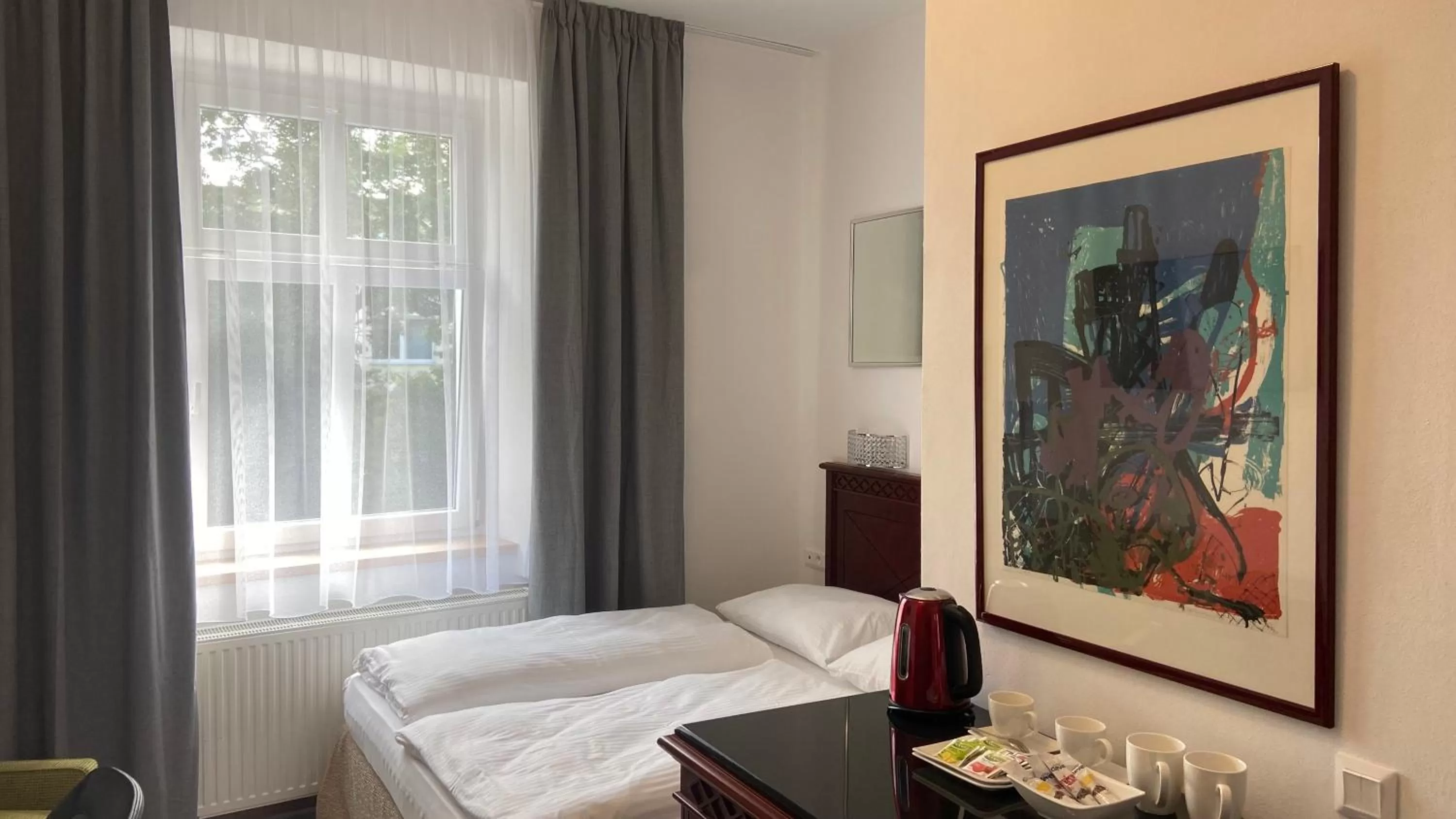 Bed in Aparthotel Slezák