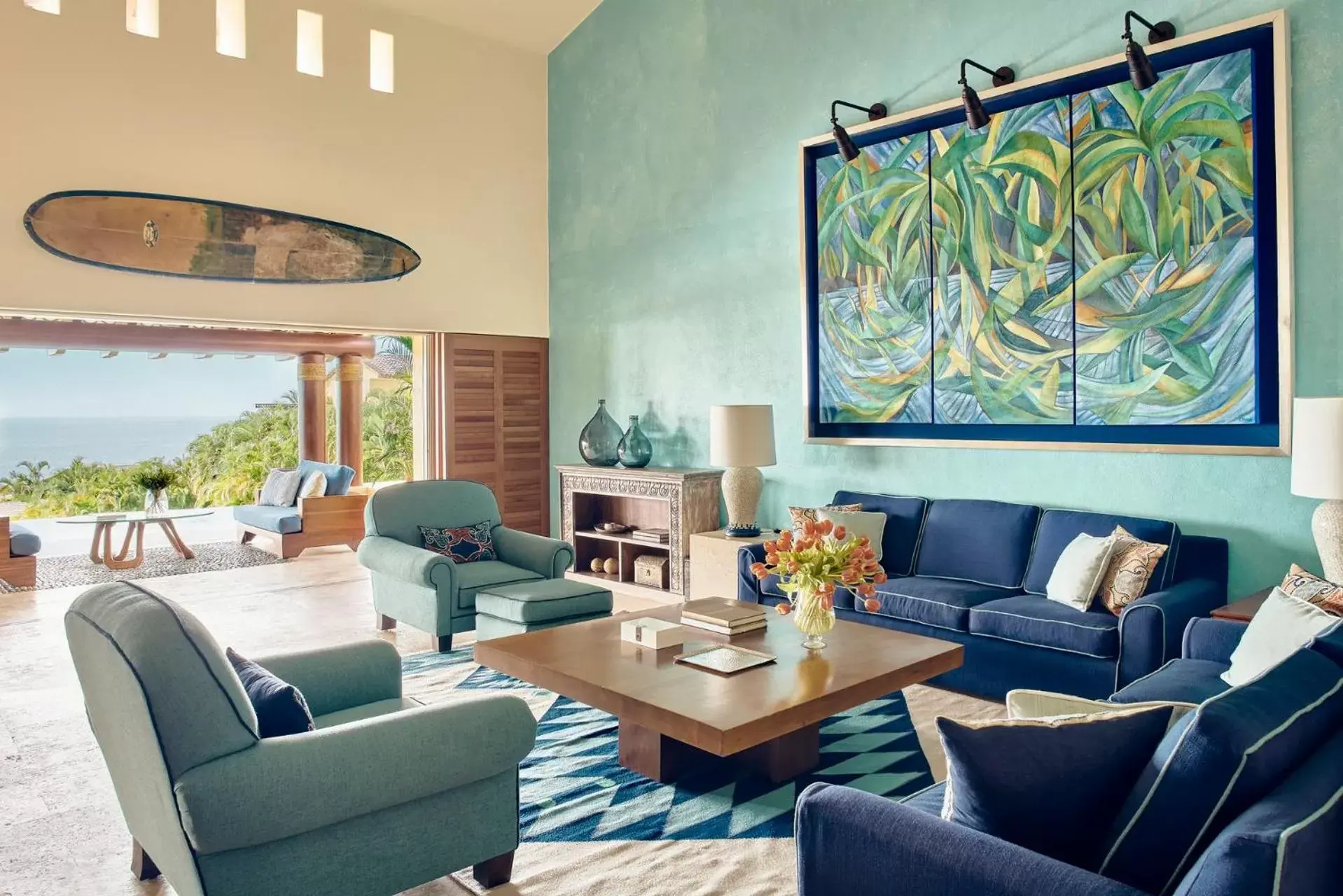 Living room, Seating Area in Four Seasons Resort Punta Mita