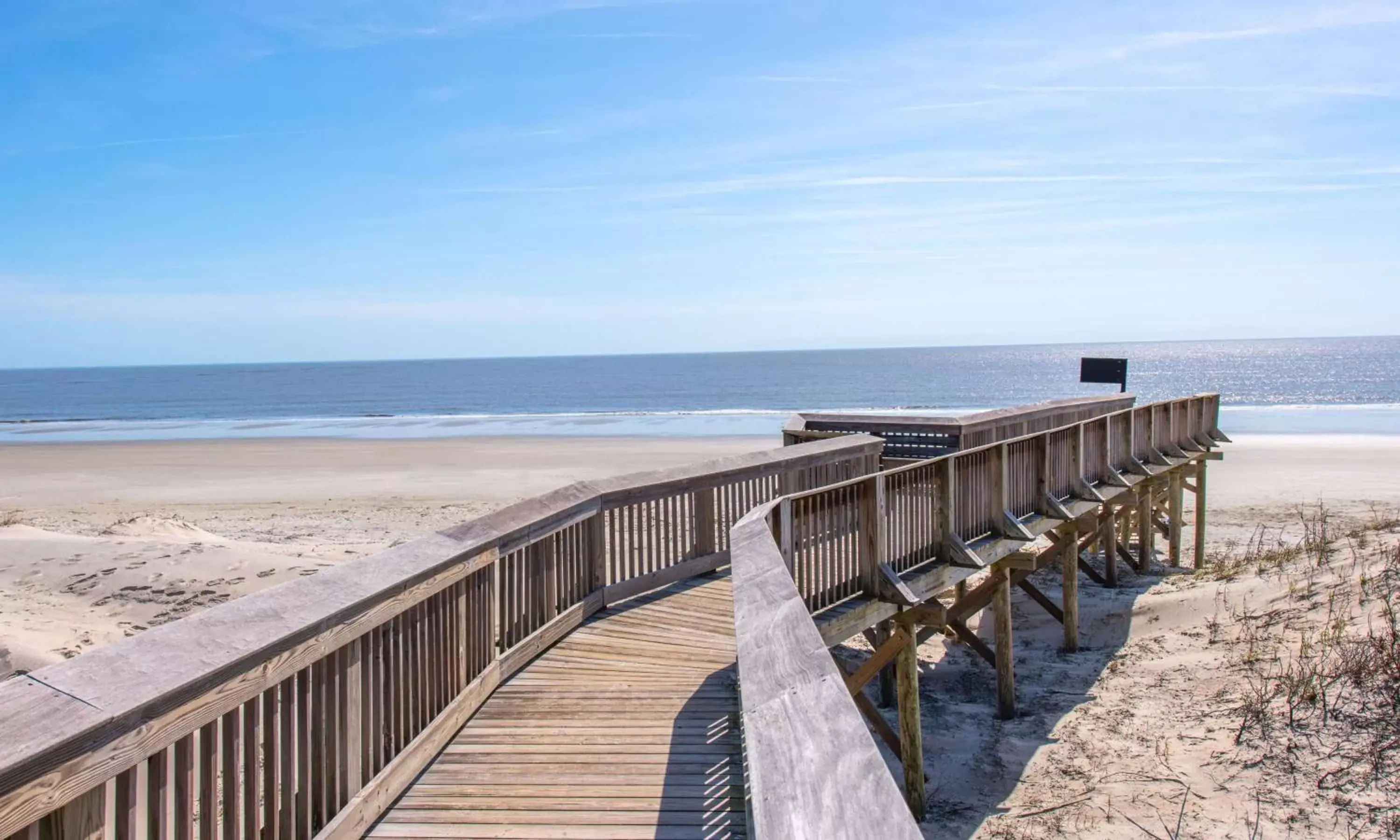 Property building, Beach in Hampton Inn & Suites Jekyll Island