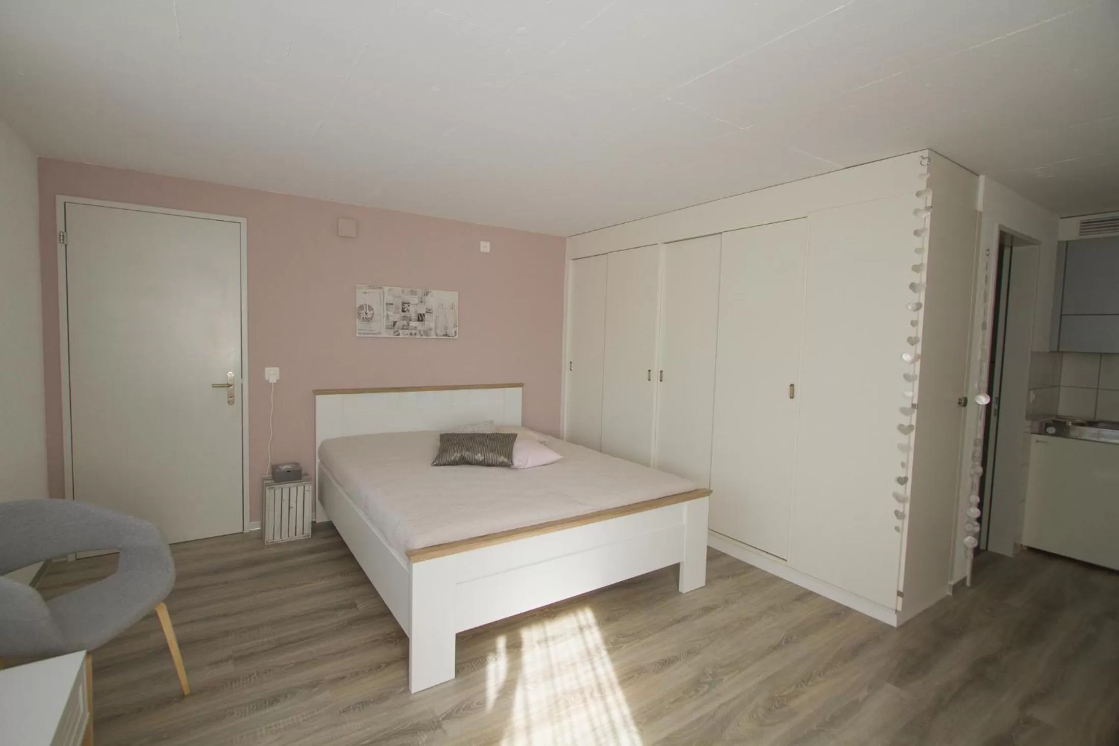 Decorative detail, Bed in Studio Living...