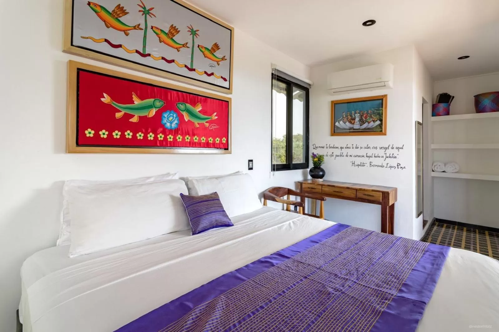 Bed in Cabane Container Hotel - ADULTS ONLY