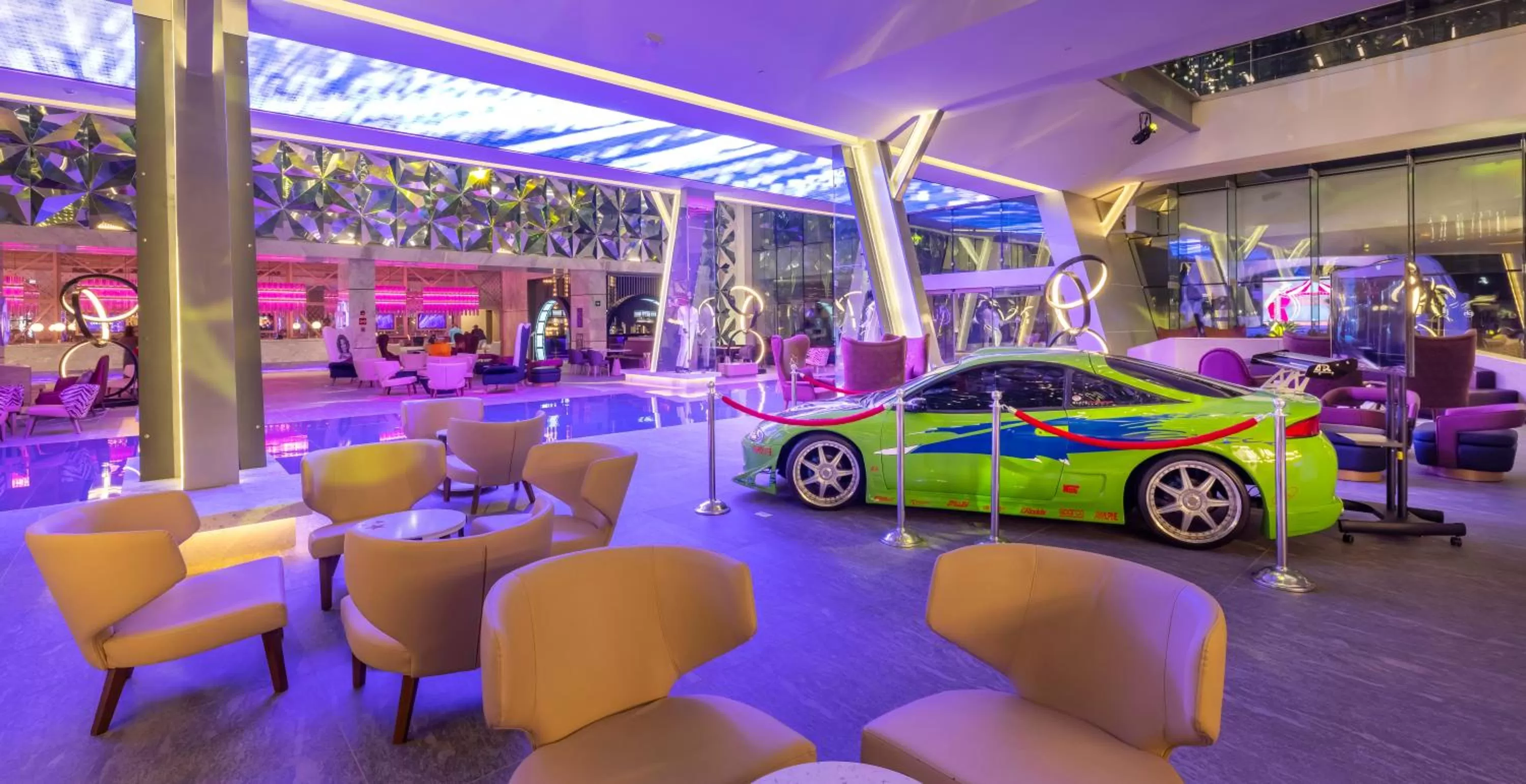 Lobby or reception in Planet Hollywood Cancun by Royalton, An Autograph Collection All-Inclusive Resort