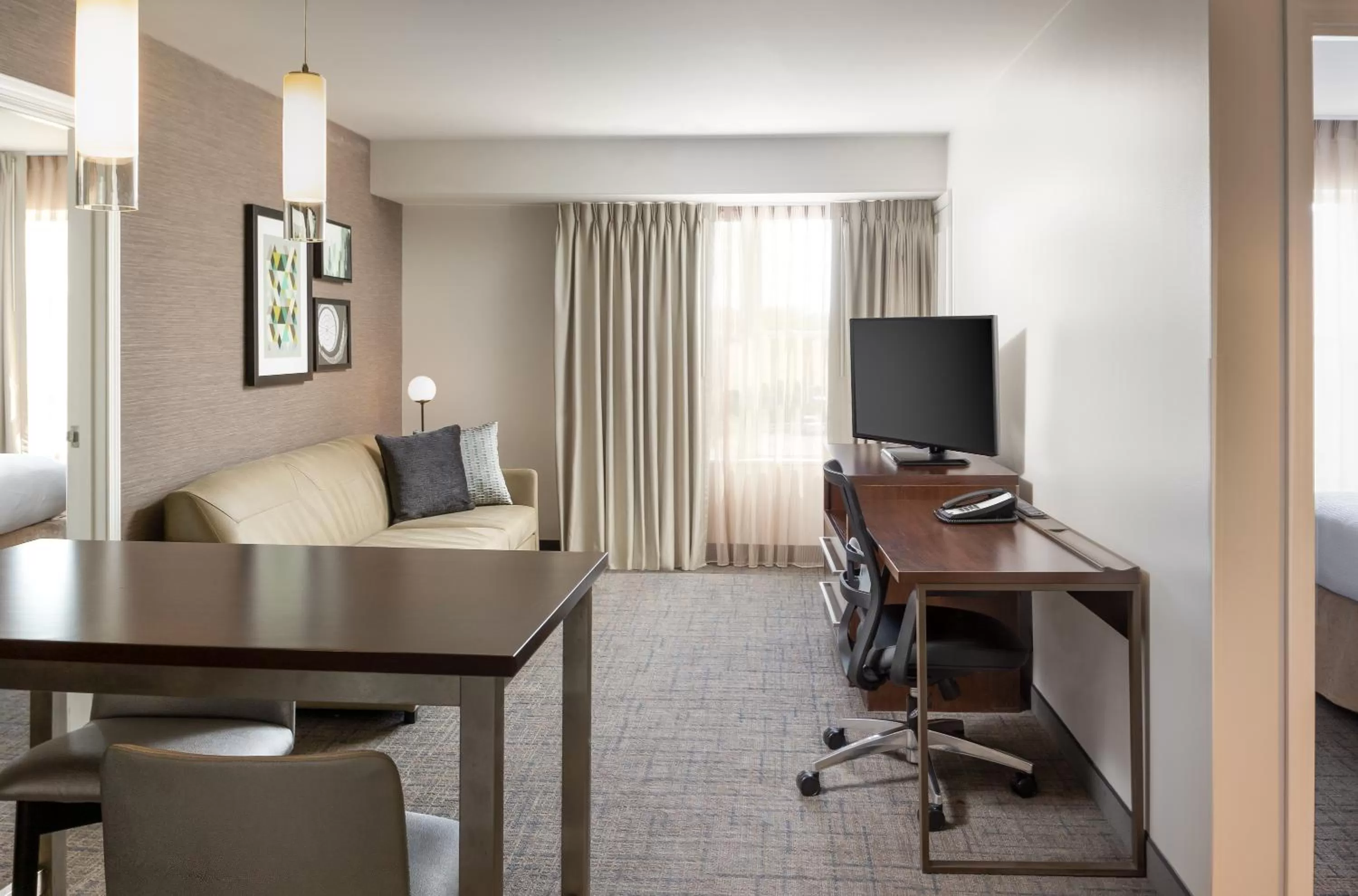 Living room in Residence Inn Largo Medical Center Drive