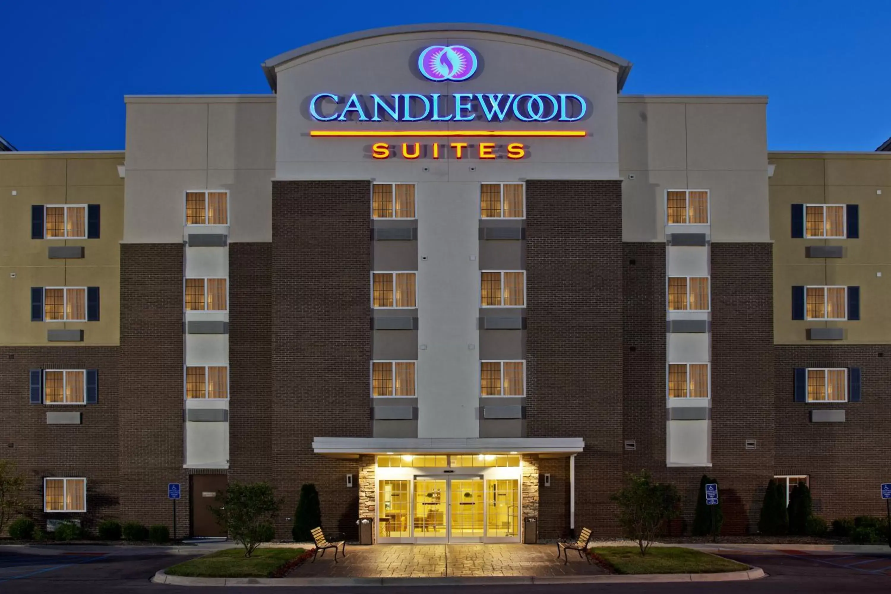 Property Building in Candlewood Suites Louisville North, an IHG Hotel