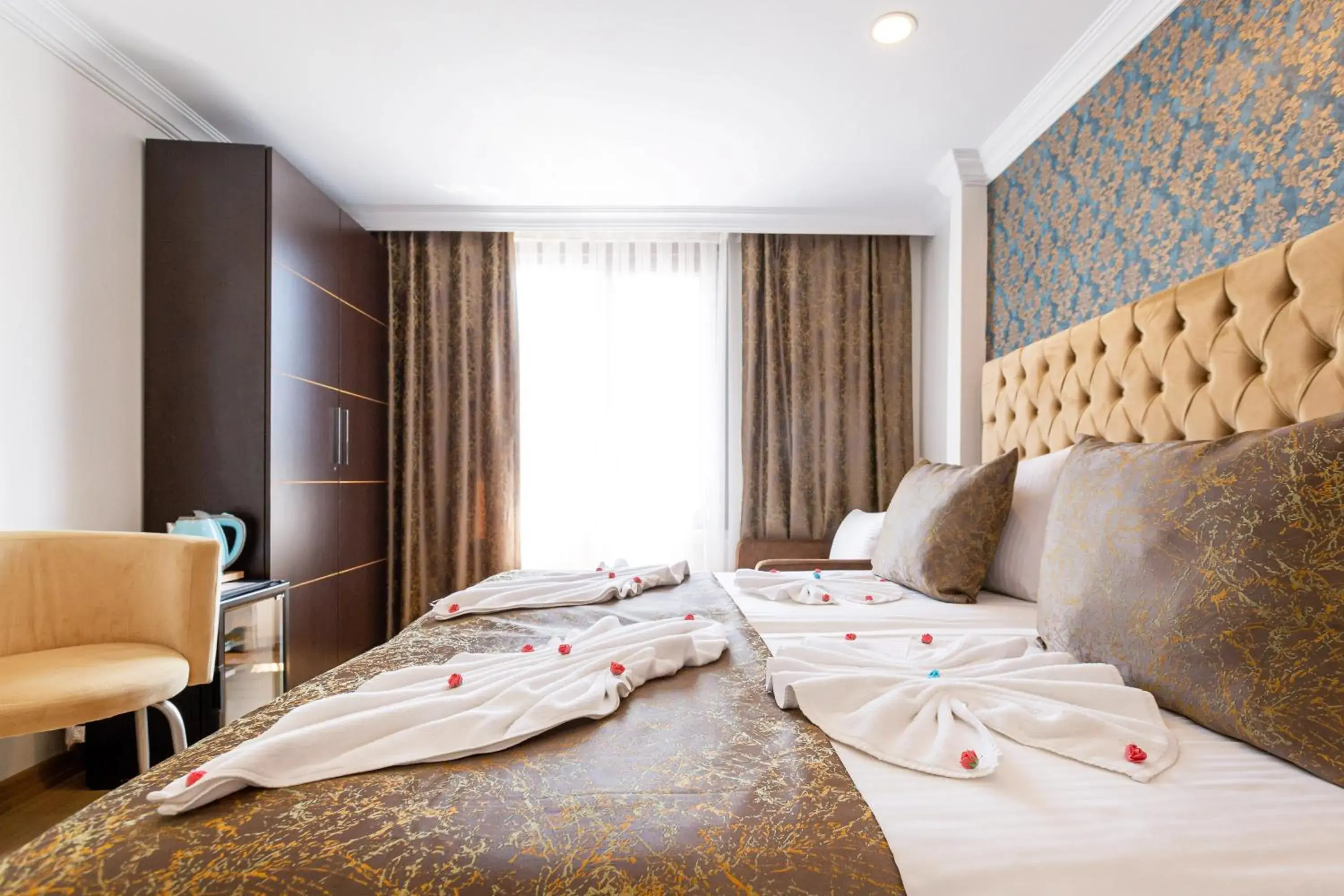 Bed in Kumru Hotel