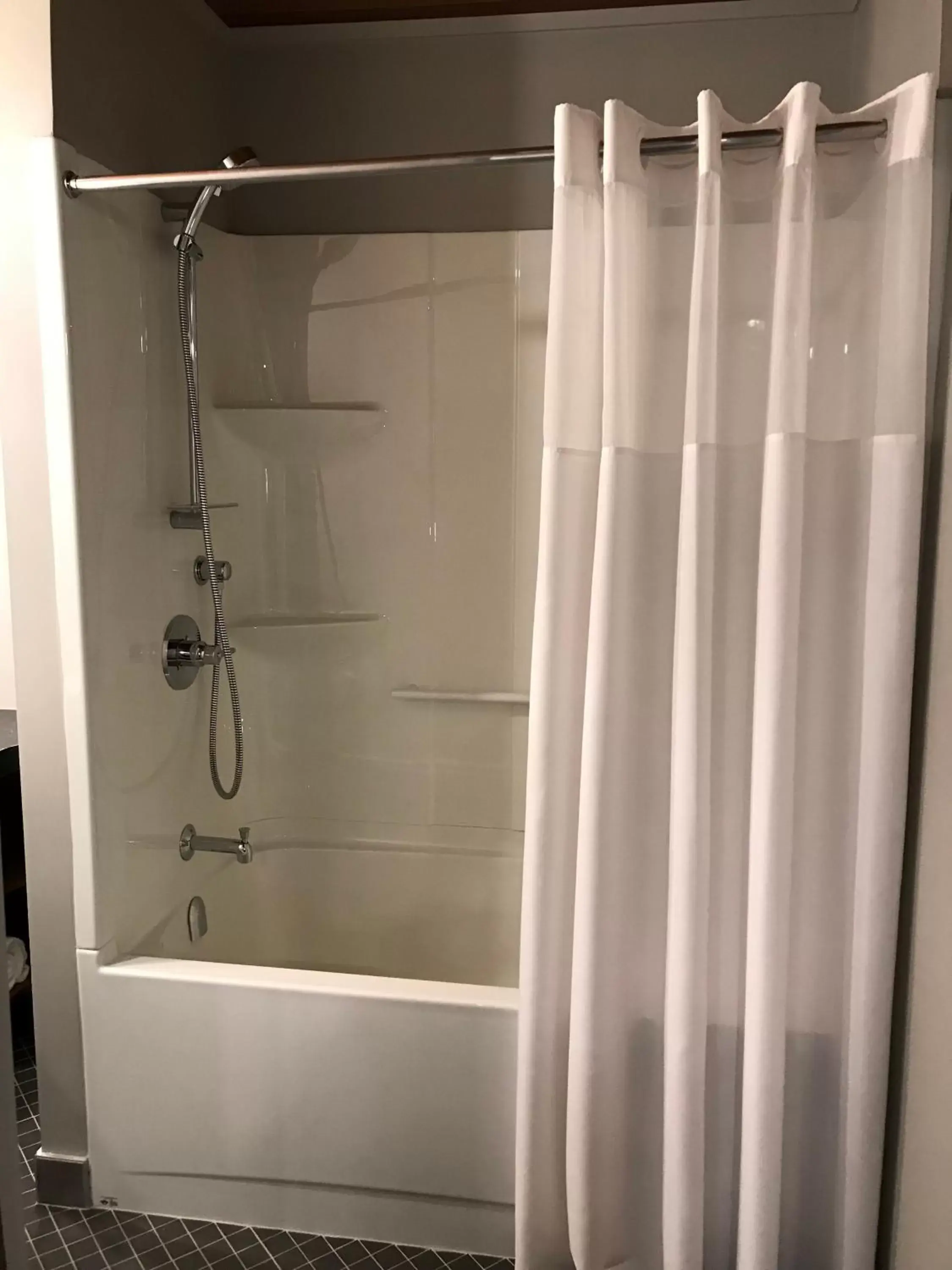 Shower, Bathroom in Motel Le Martinet