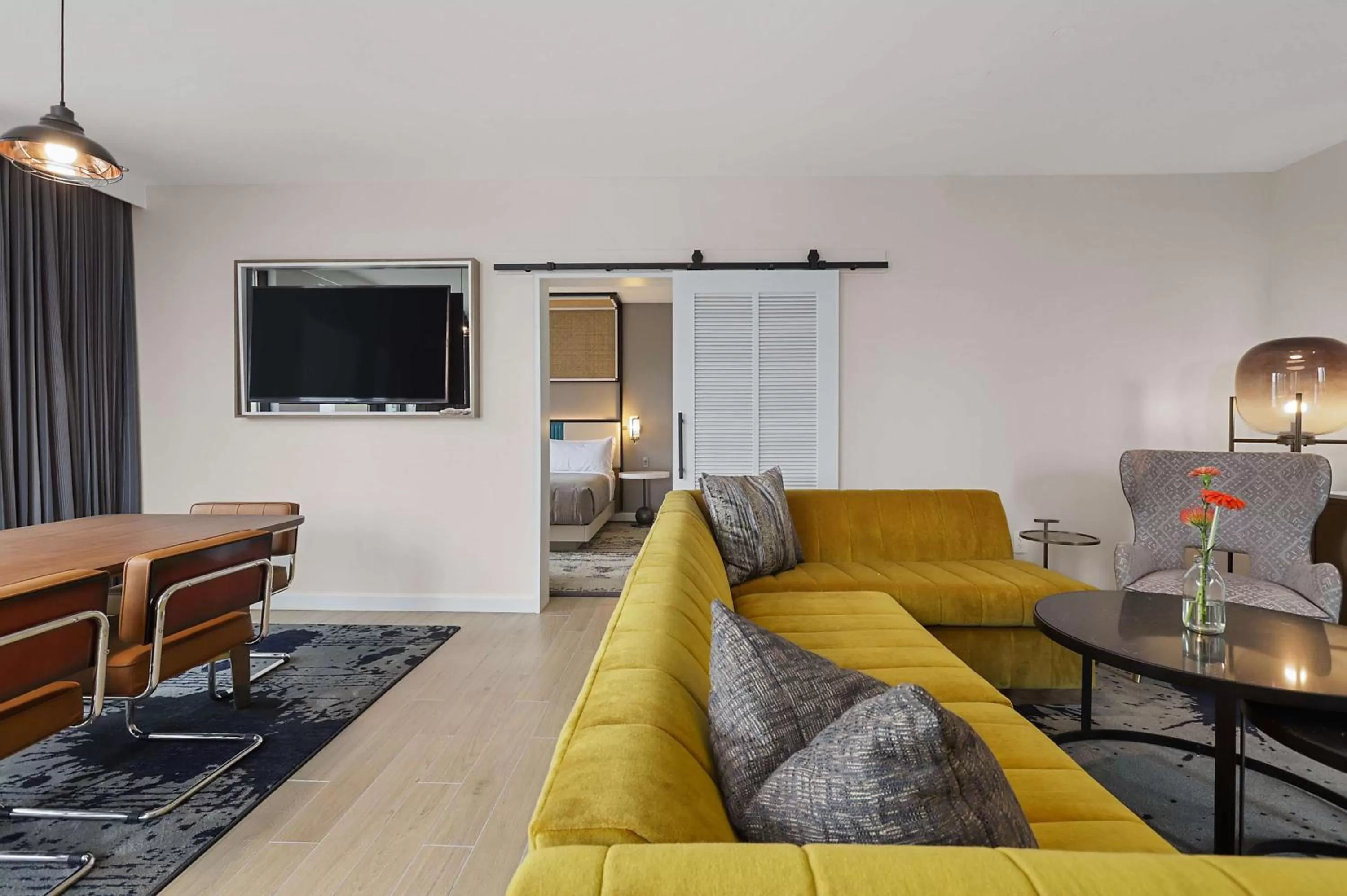 Living room in Canopy By Hilton Memphis Downtown