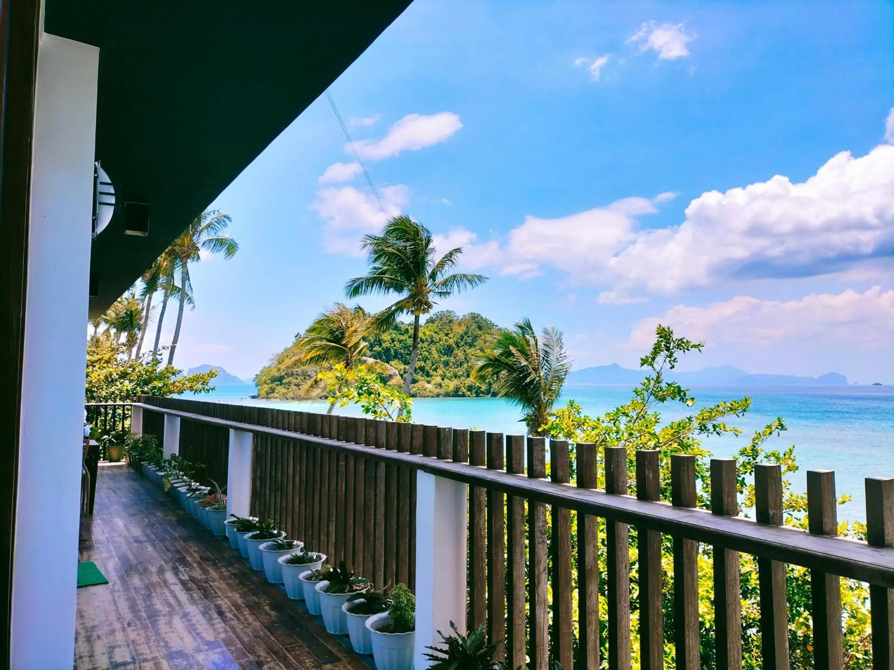 Balcony/Terrace in Orange Pearl Beach Resort