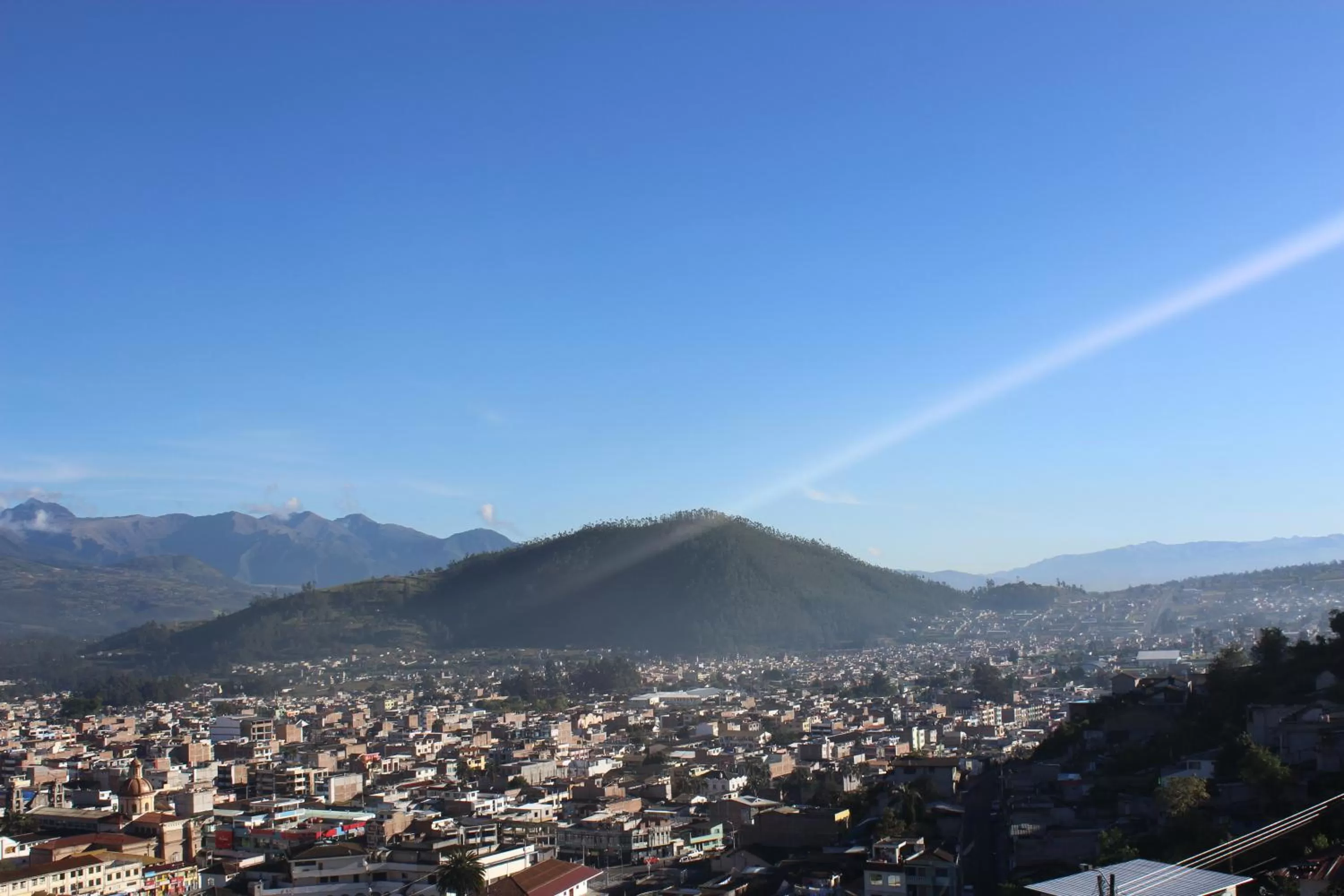 View (from property/room) in Hostal Mirador de Otavalo