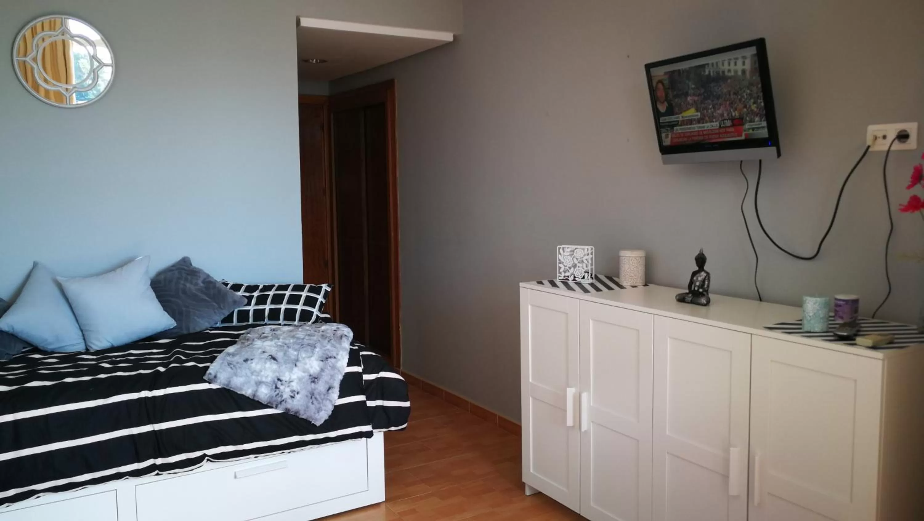 Bed in Benalmadena ,apartamento-Estudio primera Línea de Playa
