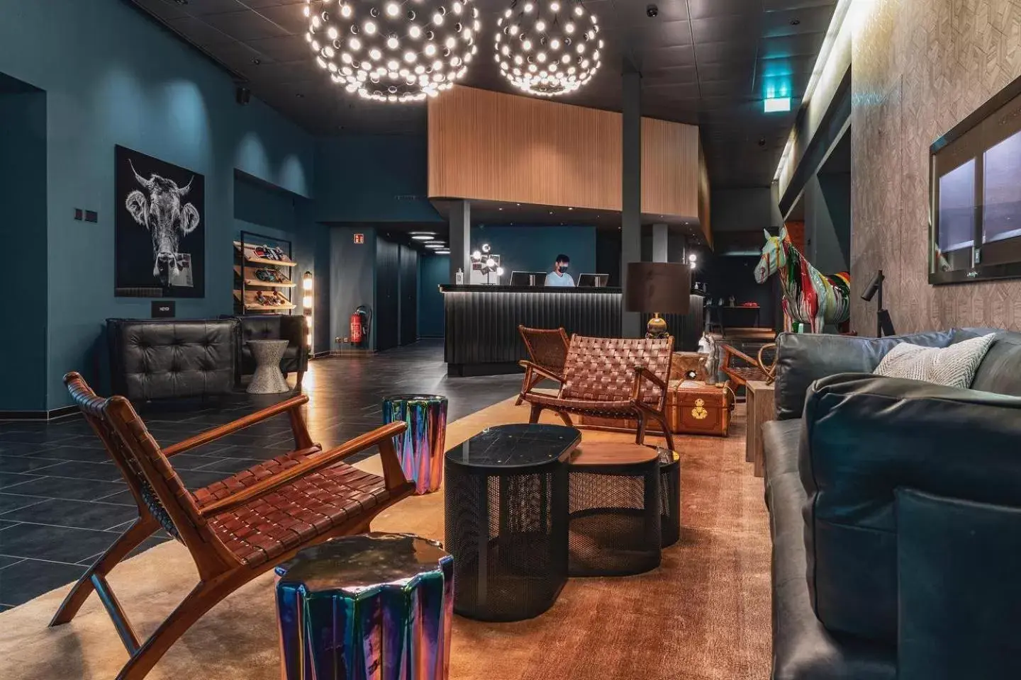 Lobby or reception, Lounge/Bar in The HEY HOTEL