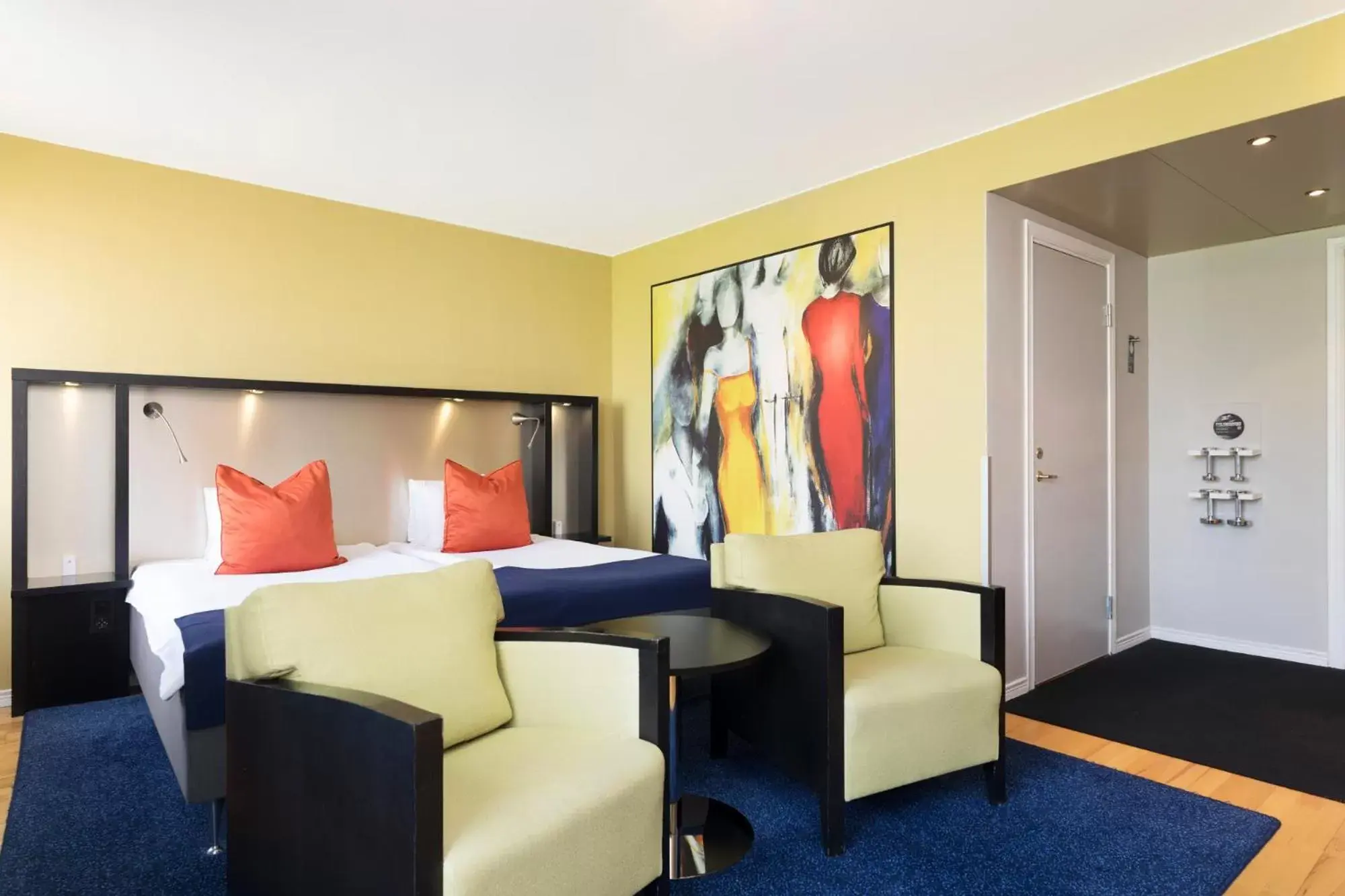 Bed in ProfilHotels Savoy Bed in ProfilHotels Savoy