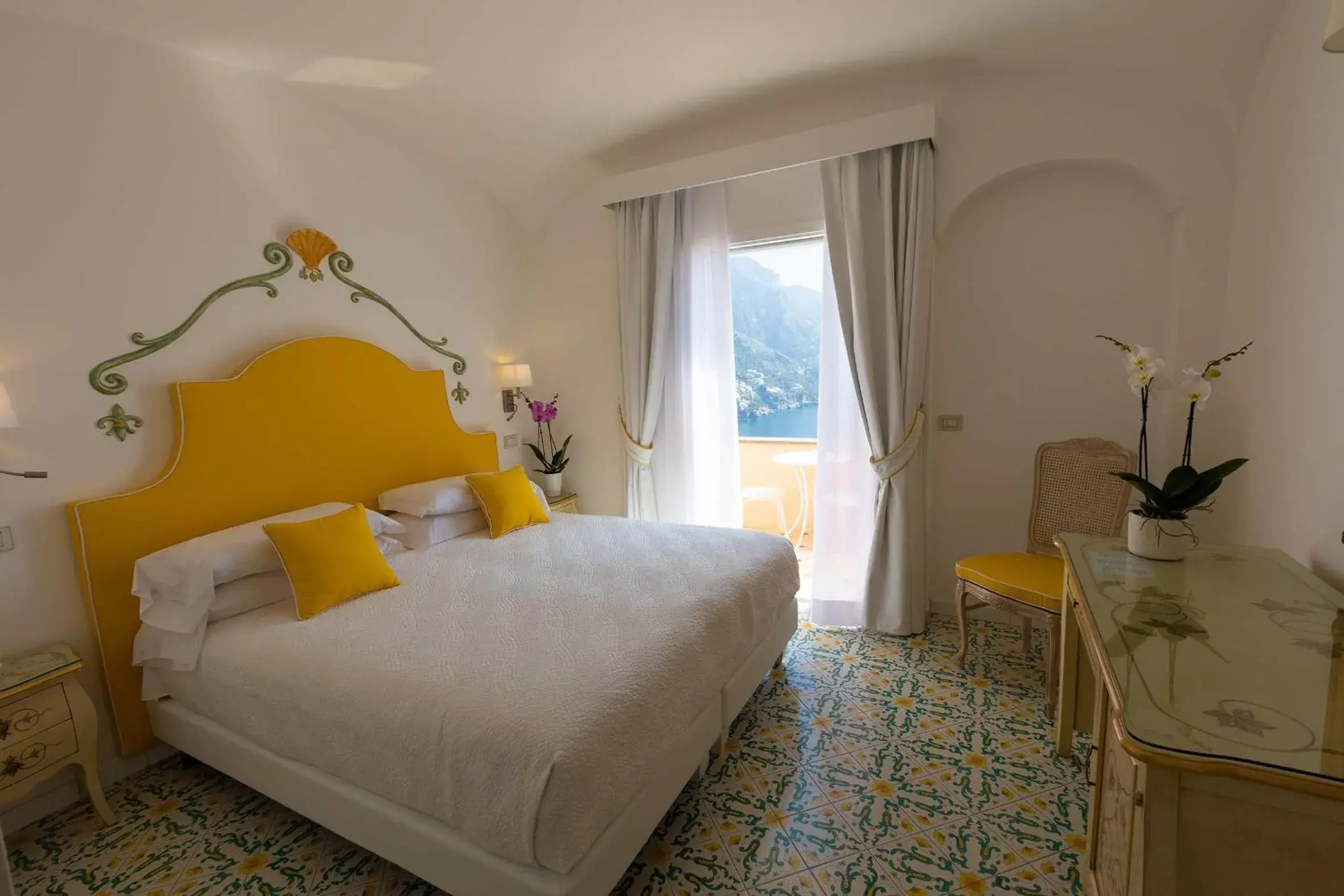 Bedroom in Hotel Conca d'Oro