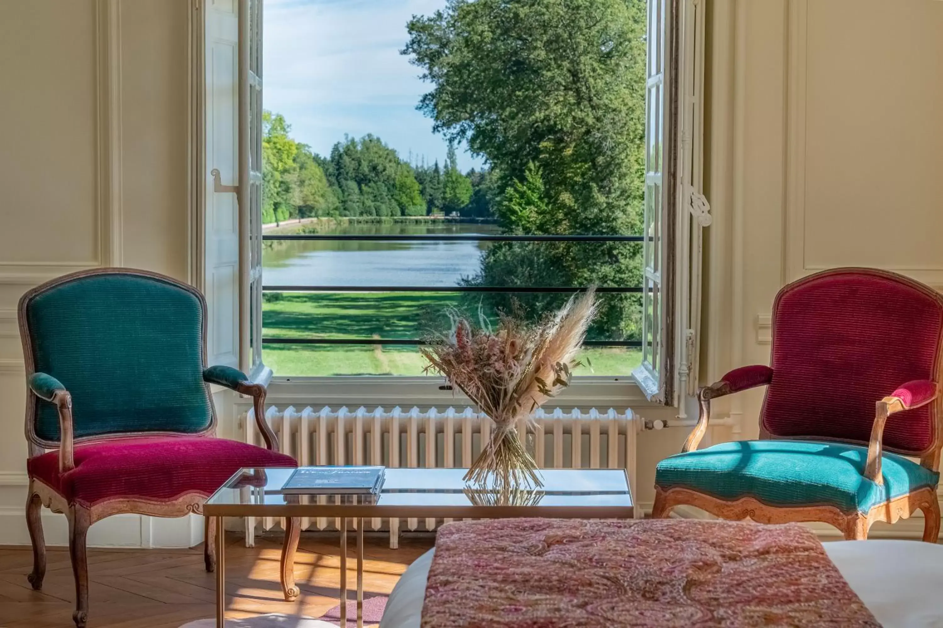 Seating Area in La Borde en Sologne Château & Spa