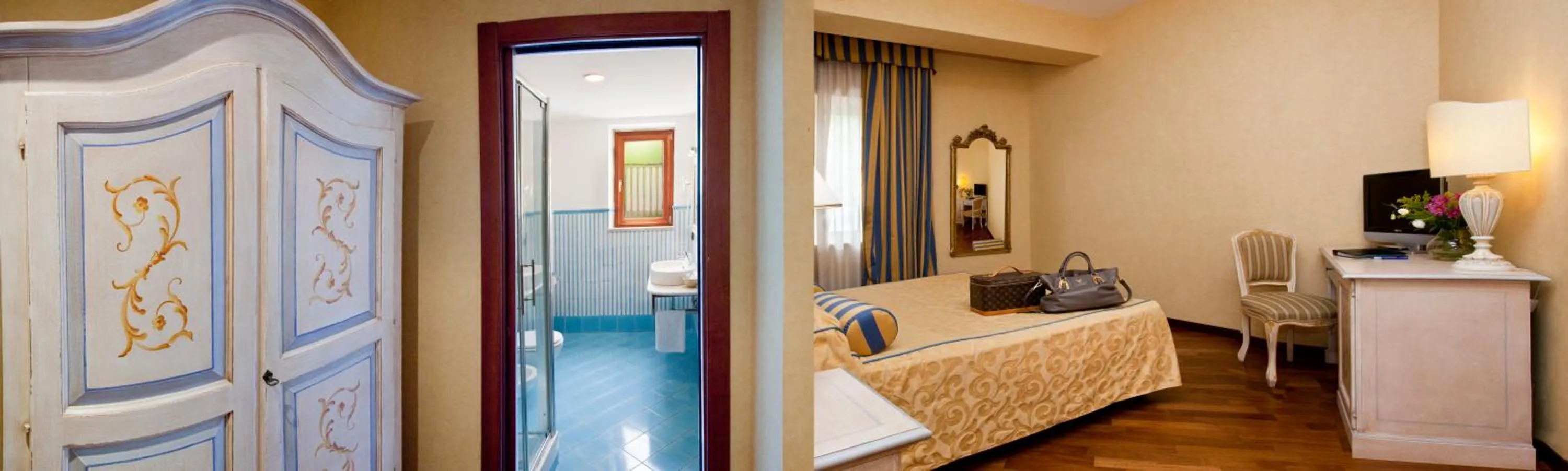 Bed in Punta Campanella Resort & Spa