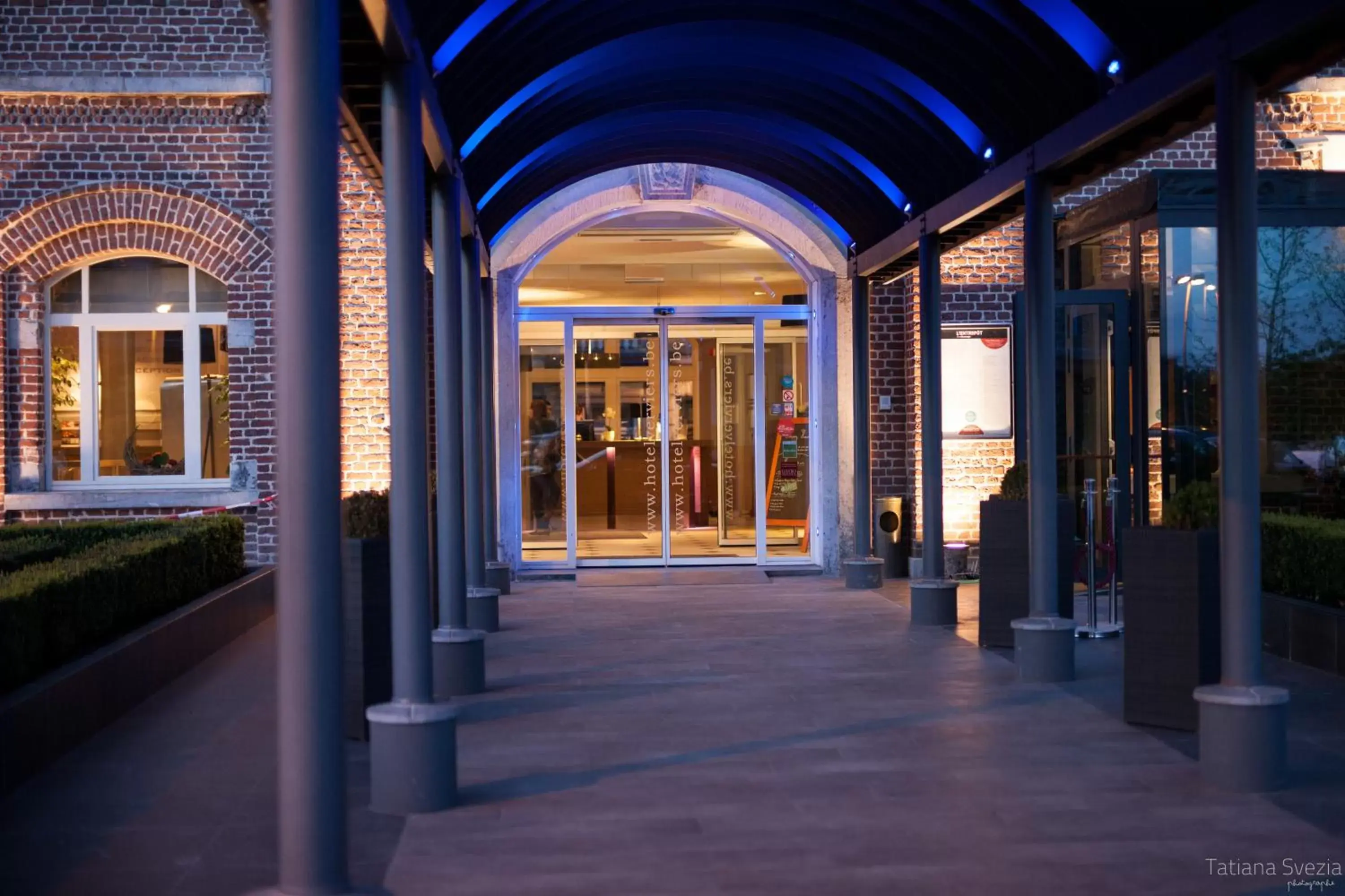 Facade/entrance in Hotel Verviers Van der Valk